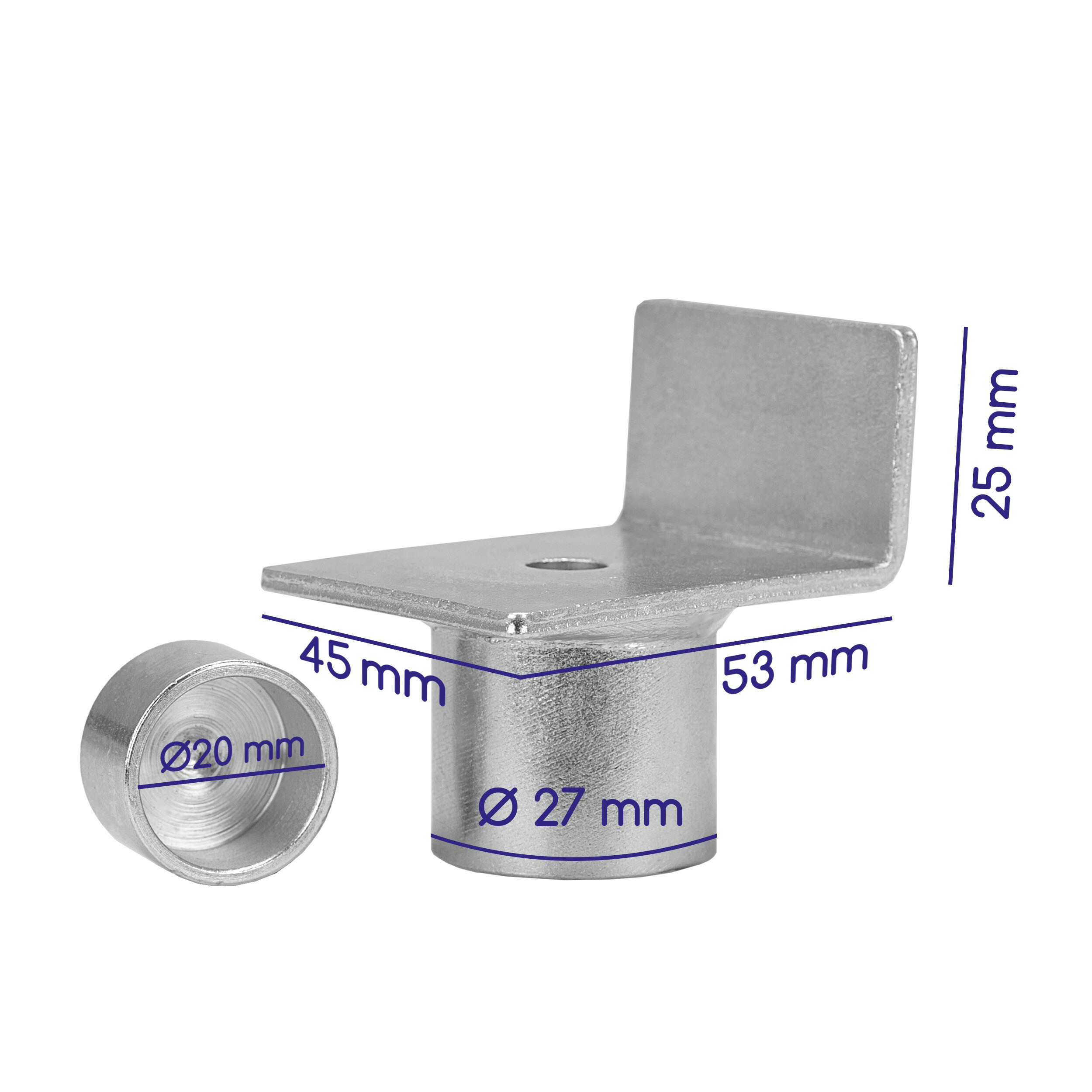 Adapter für Stempelwagenheber | alca® L-Adapter Caravan