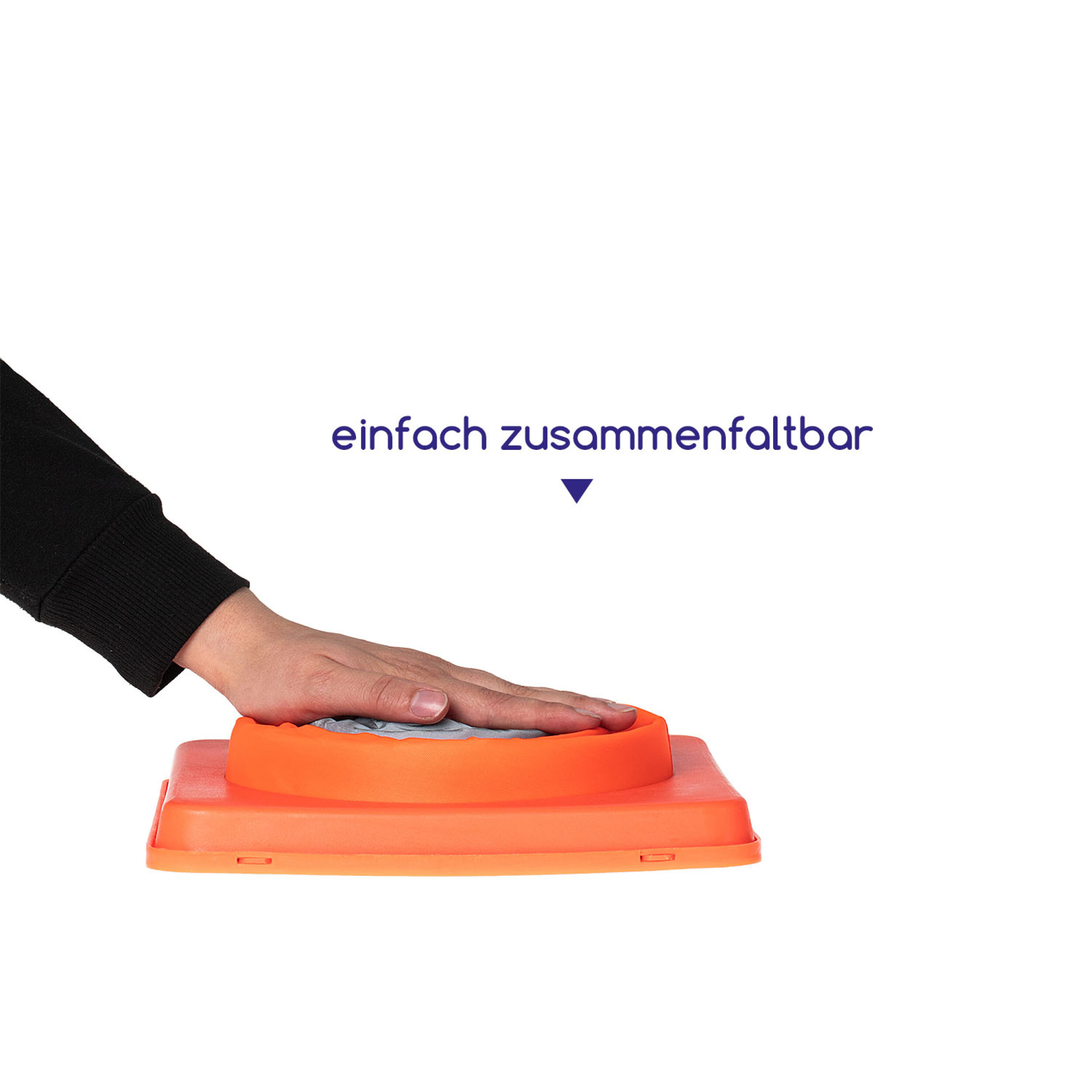 Foldable safety cone | alca® emergency cone Ultra Compact