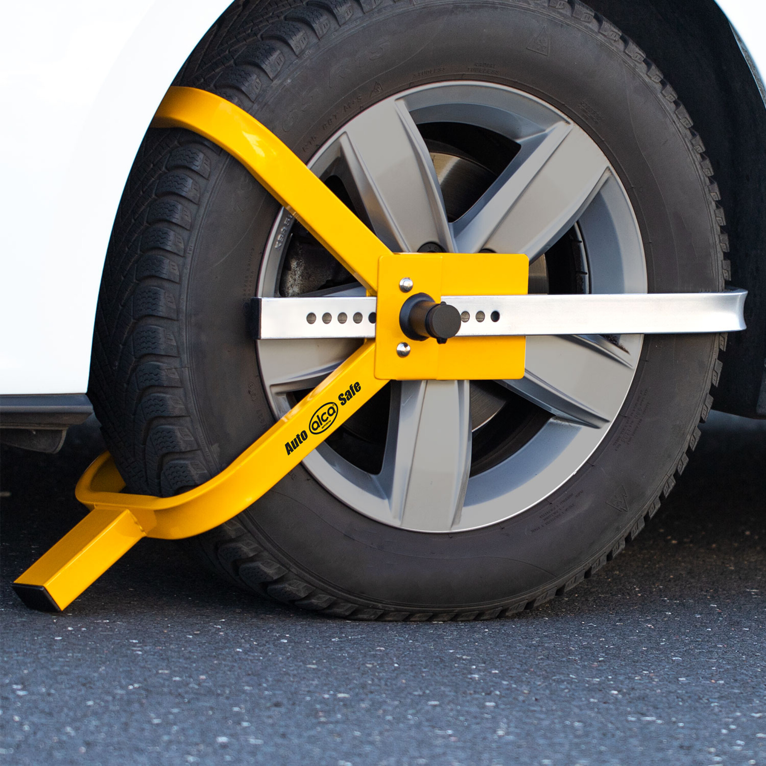 Radkralle ausziehbar | alca® AutoSafe Power Block "Tresor"