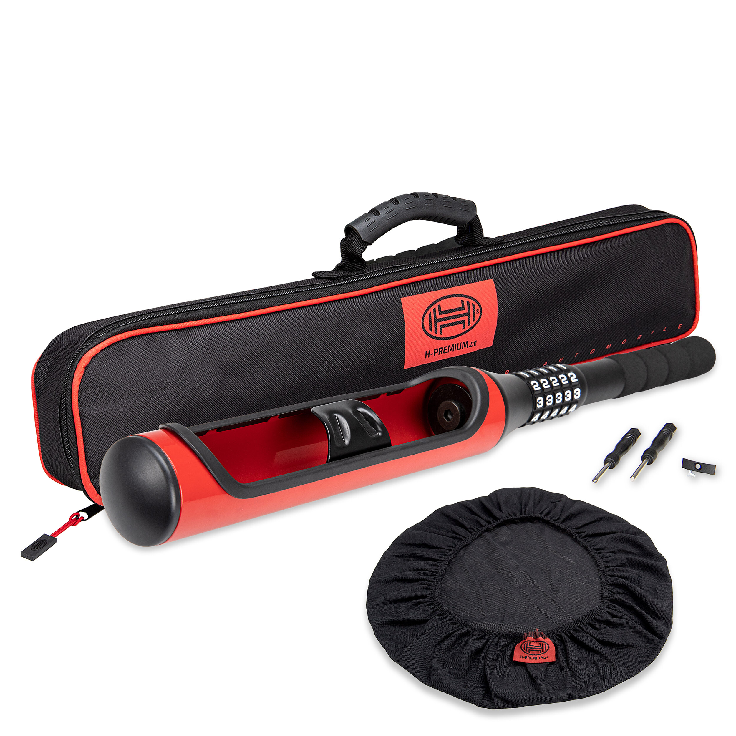 Lenkradsperre Baseball mit Zahlenschloss | HEYNER® WheelClub PRO