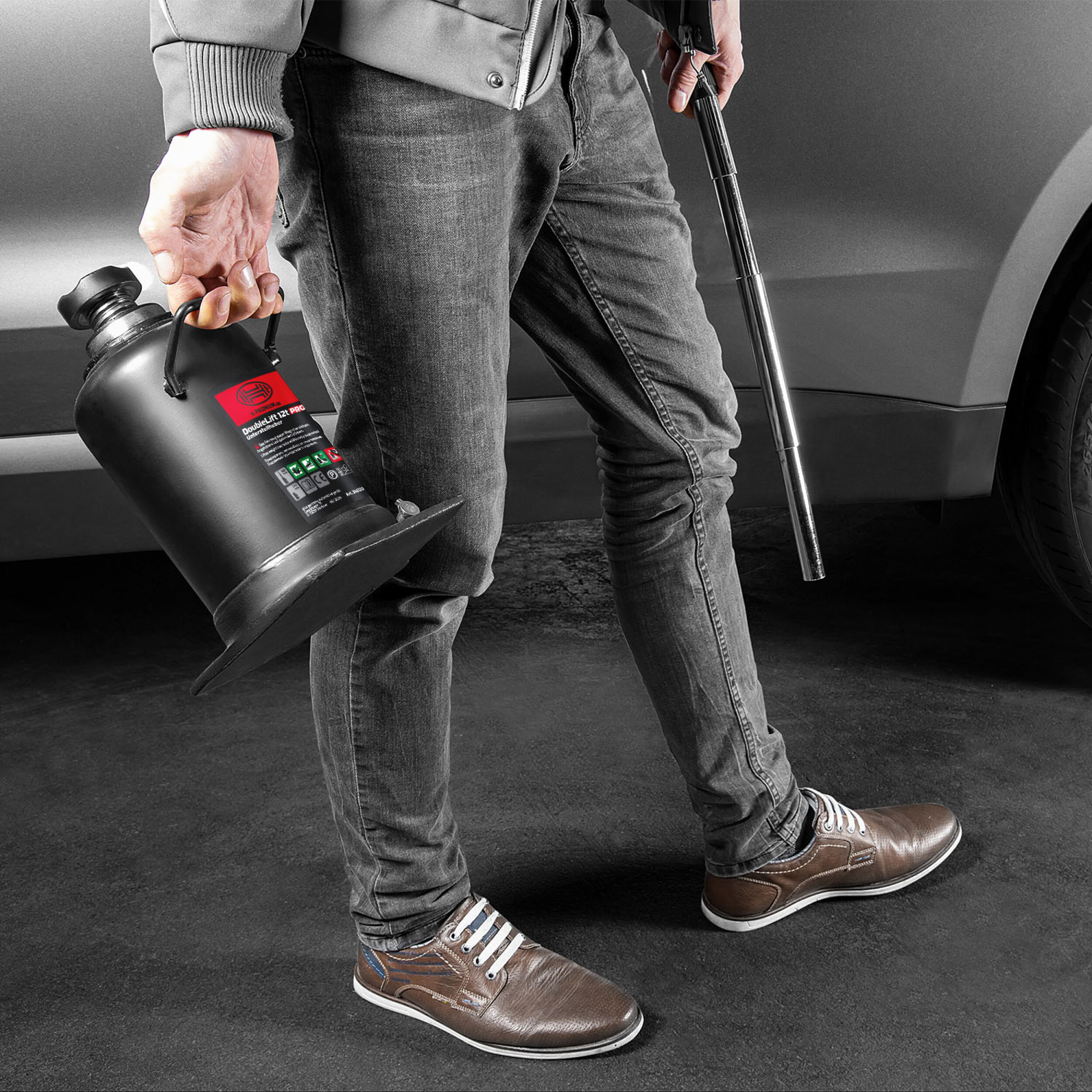 Hydraulischer Stempelwagenheber | HEYNER® DoubleLift 12t PRO