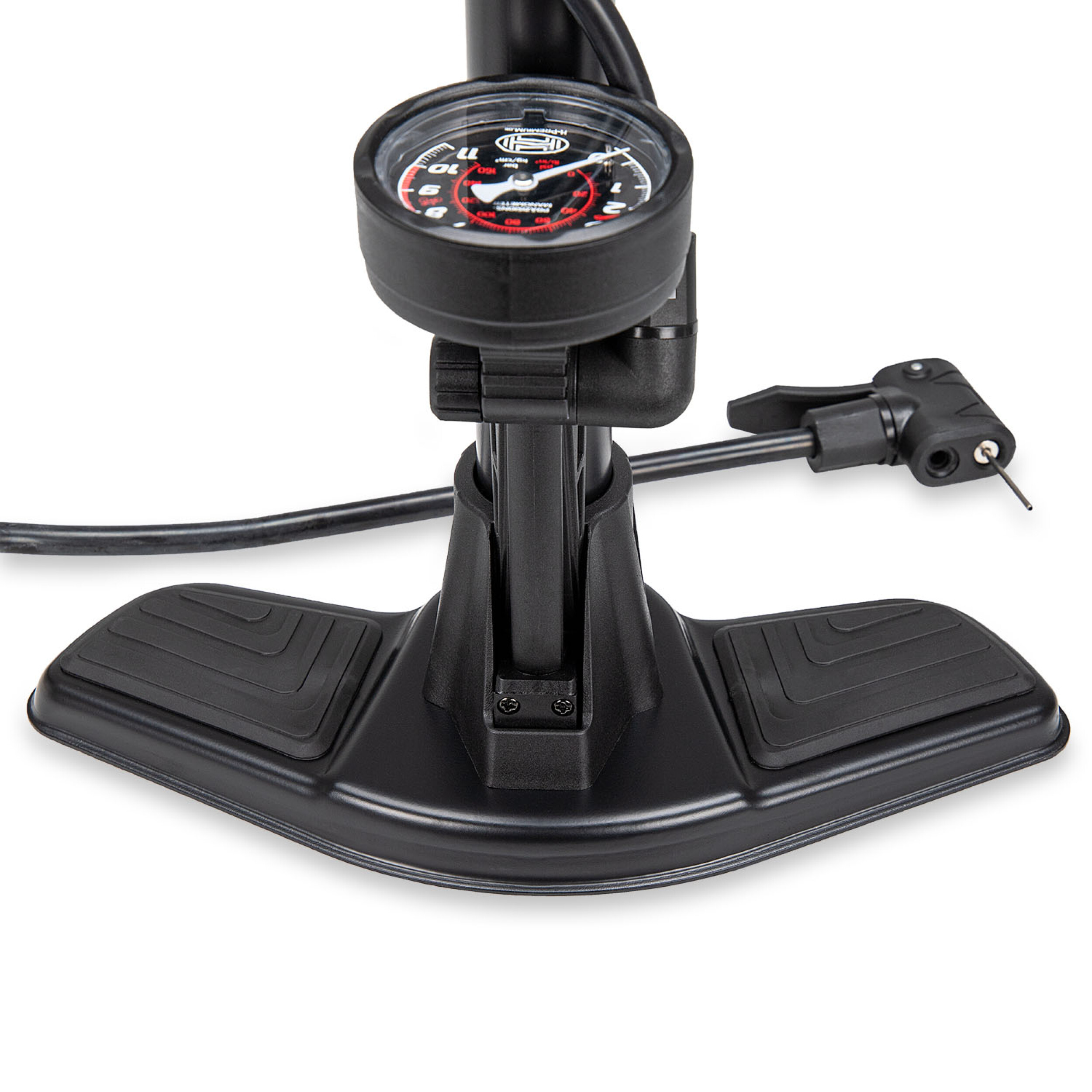 Hochleistungs-Handpumpe mit Manometer | HEYNER® AeroStar PRO