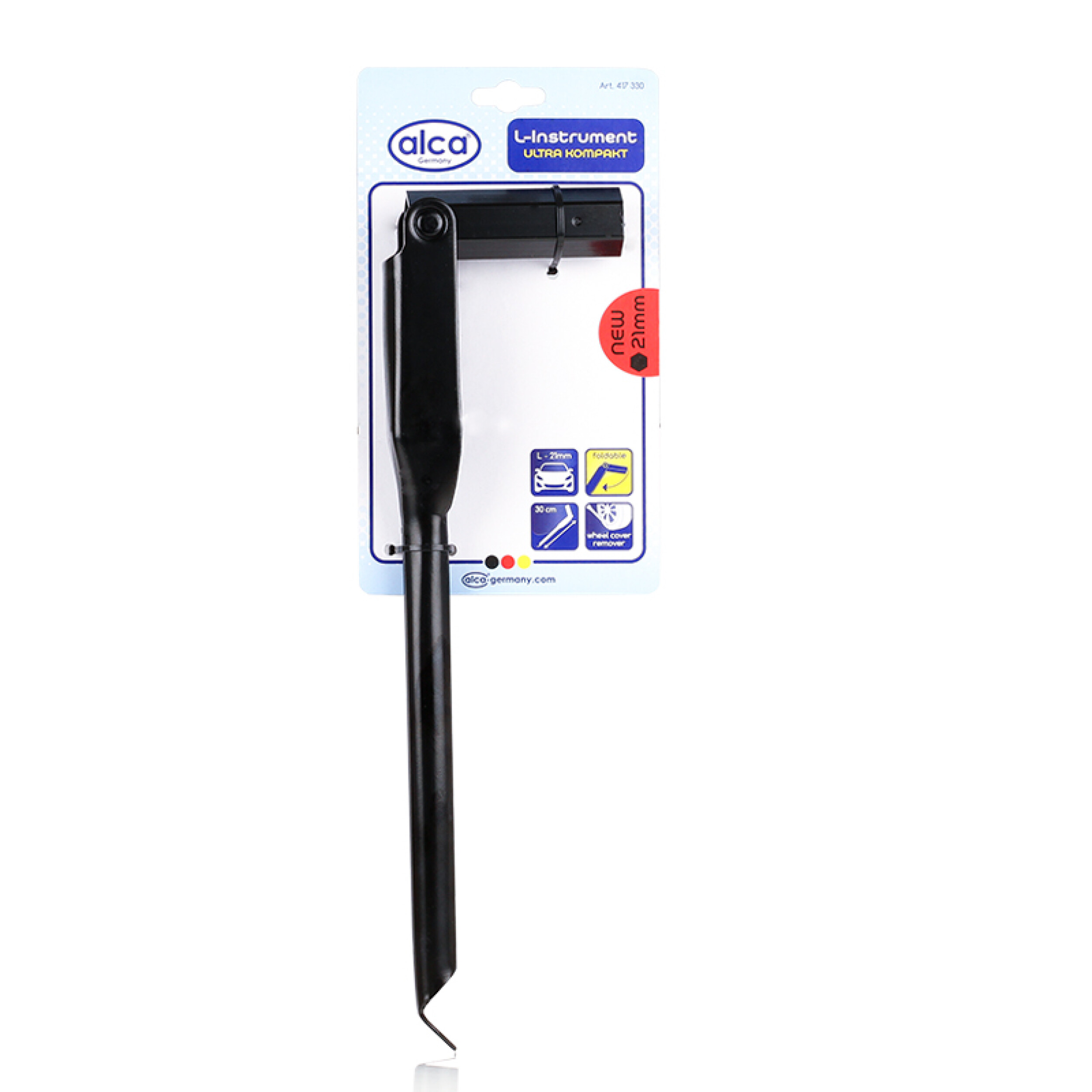 Faltbarer Radmutterschlüssel | alca® L-Instrument ULTRA KOMPAKT