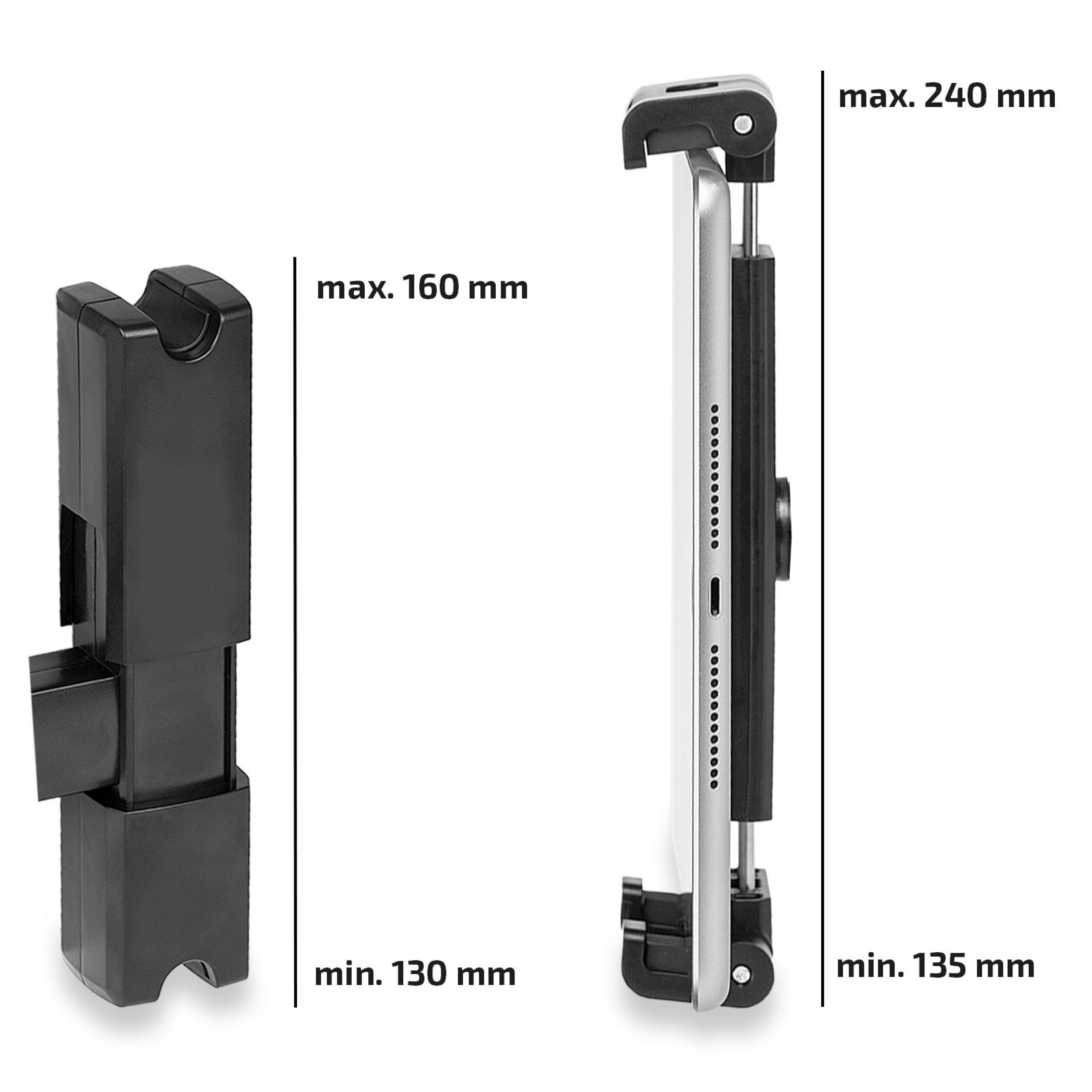 Premium Tablethalter flexibel | HEYNER® TabletRack Flex