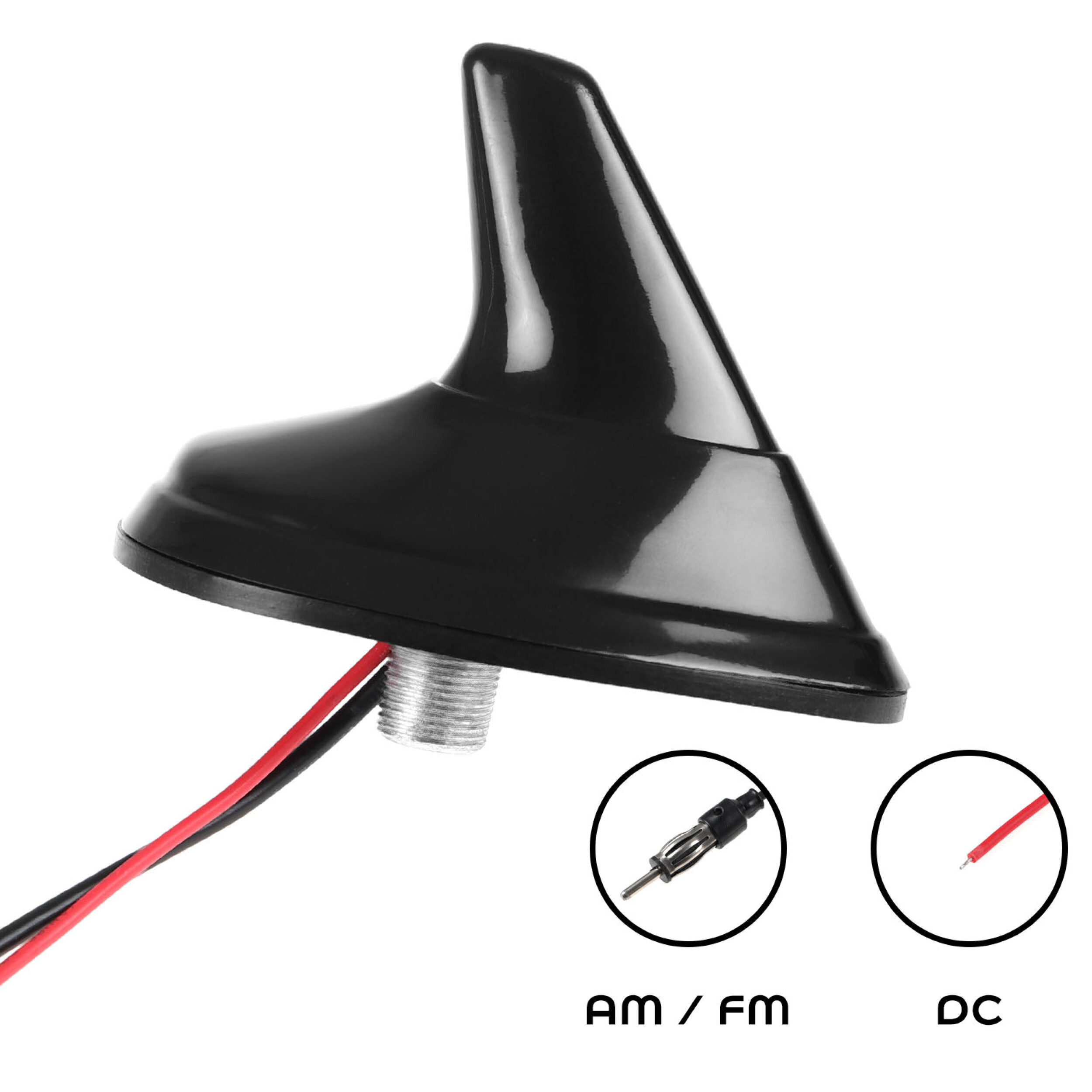 Haifischflossen-Antenne Fin | alca® Antenne Aktiv