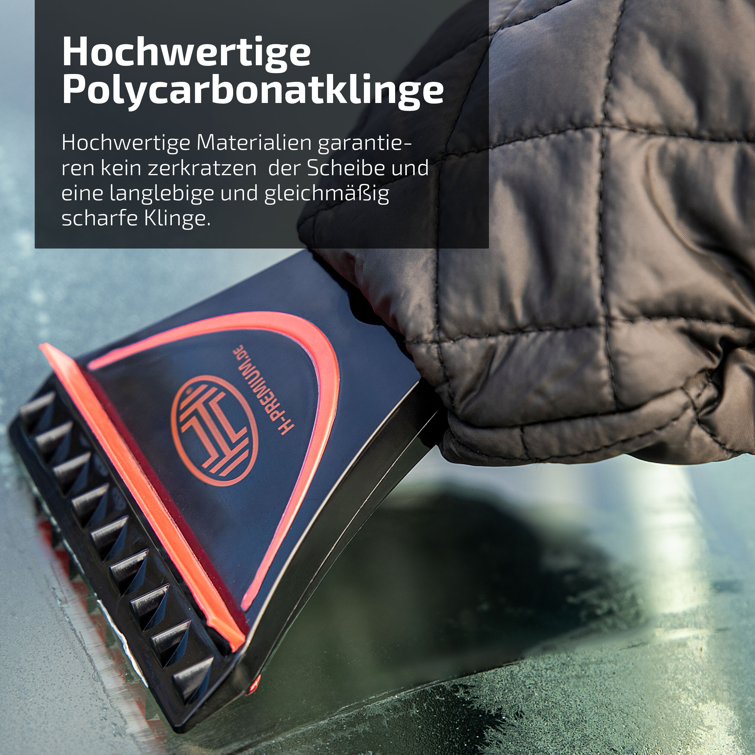 Ice scraper with glove | HEYNER® GloveStar Pro