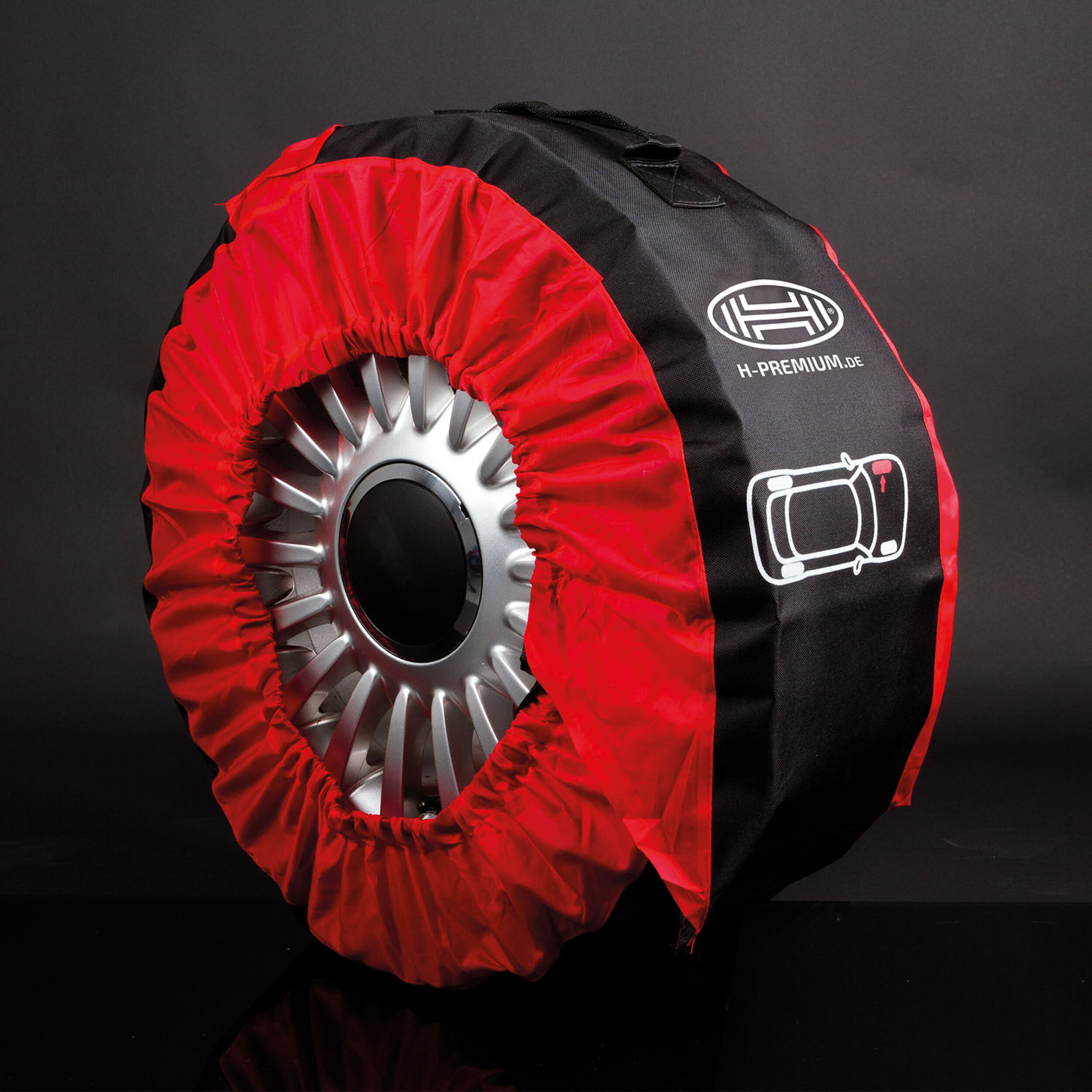 Set of 4 tire bags | HEYNER® Auto WheelStar PRO VELCRO