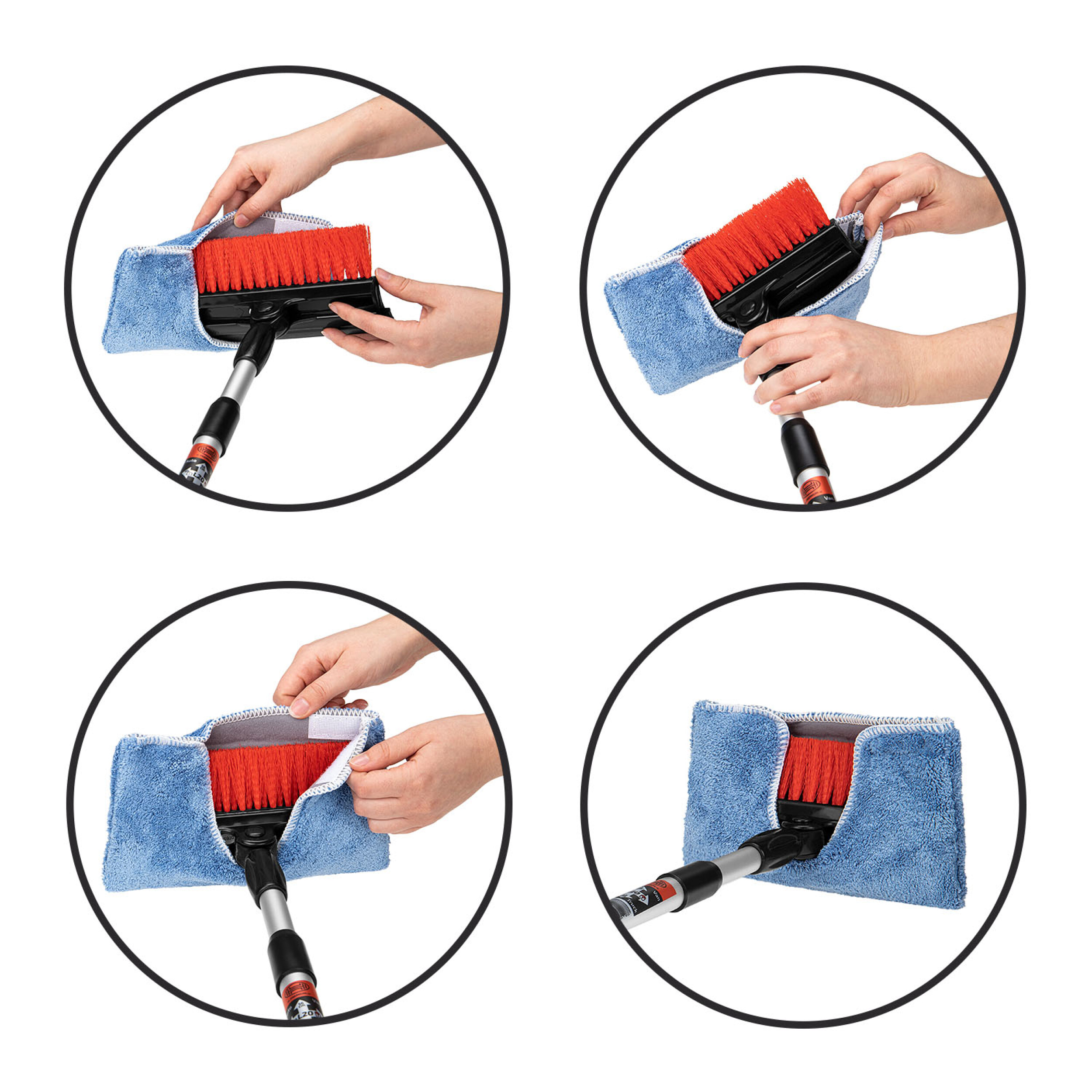 Scheibenreiniger AllSeasons Alu L20x82 4in1 | HEYNER® All Seasons Cleaner PRO