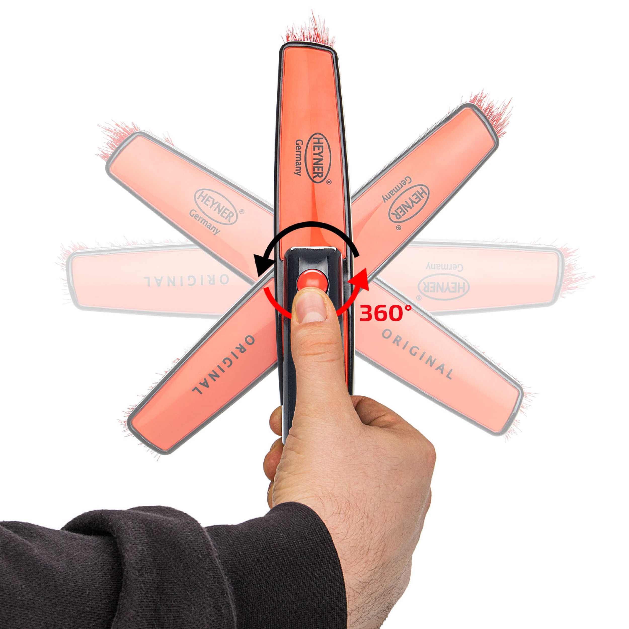 Teleskop-Schneebesen, Eiskratzer & Eisbrecher (3 in 1) | HEYNER® SnowStar XL PRO