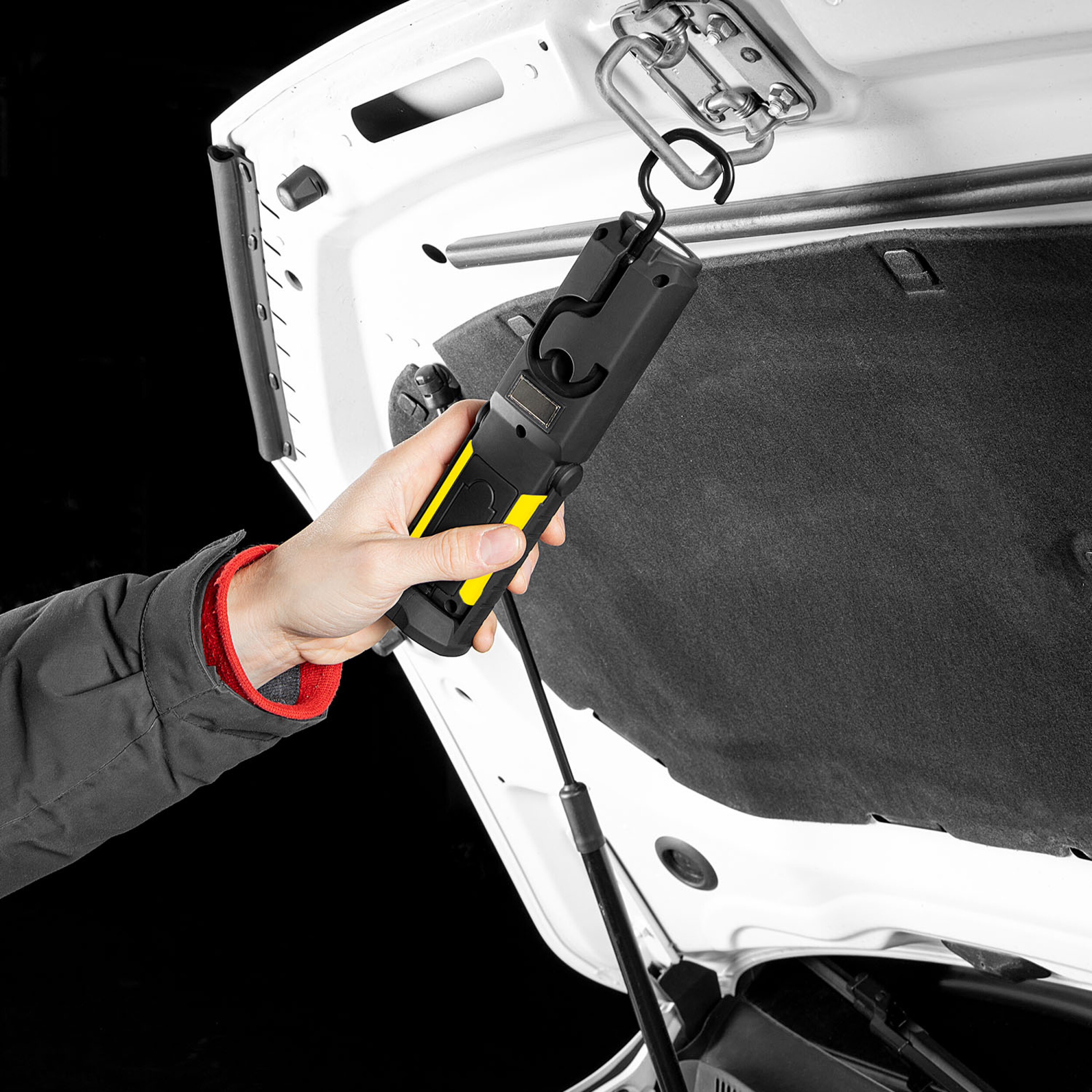 COB-LED Arbeitslampe mit Batterien | alca® COB-LED Lamp