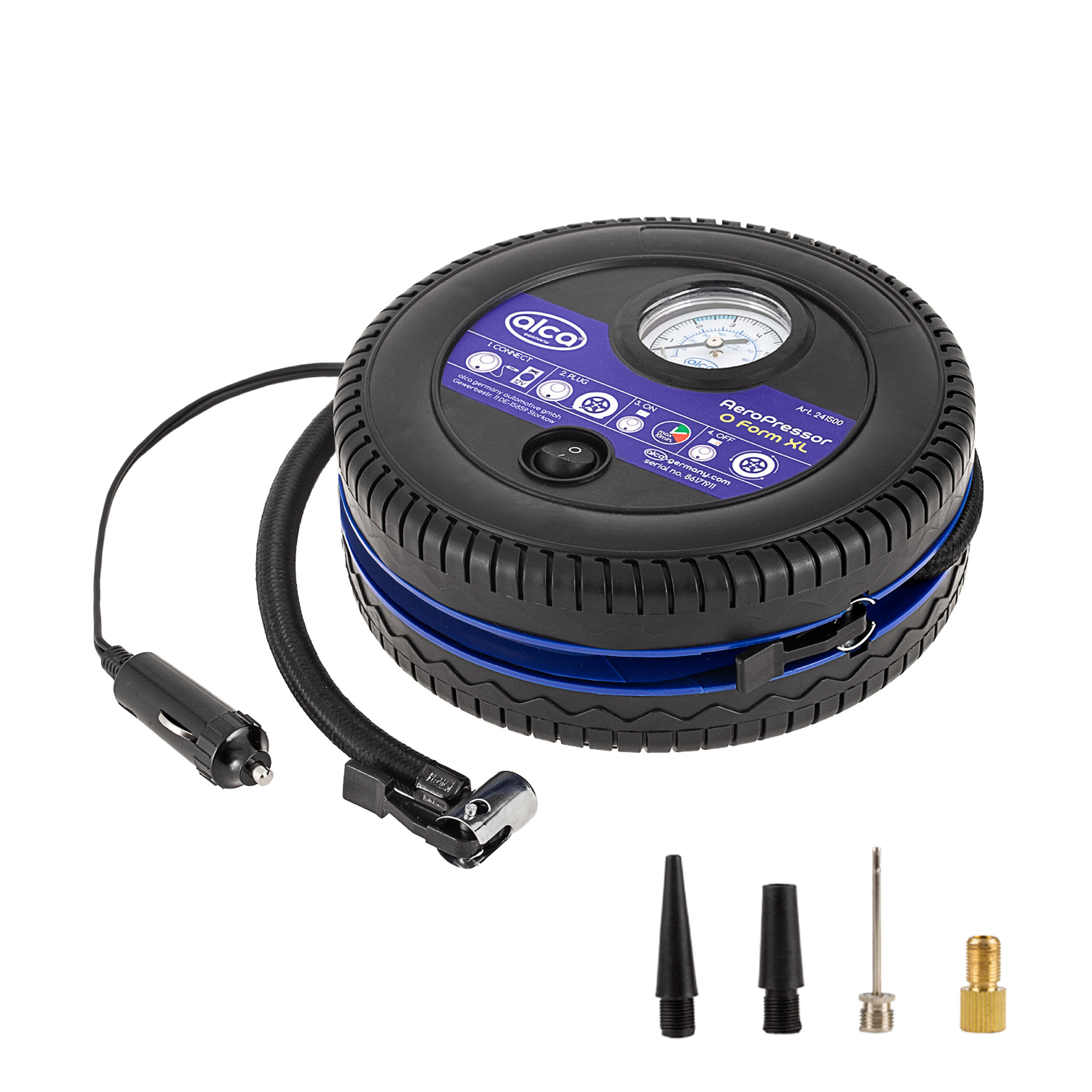 O-Form Kompressor 12V | alca® AeroPressor O Form XL