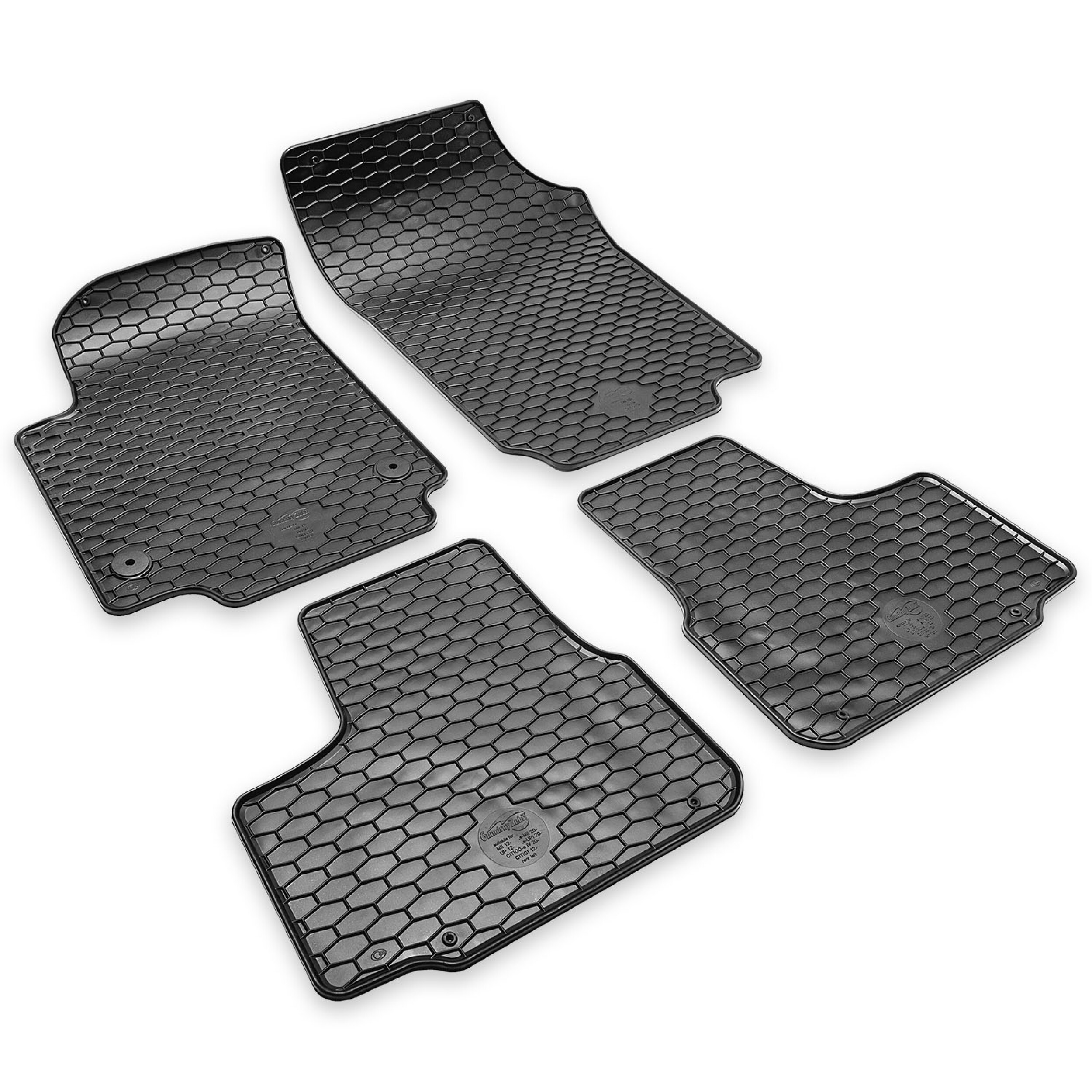 Rubber floor mats set VW | HEYNER® OEM protection mat