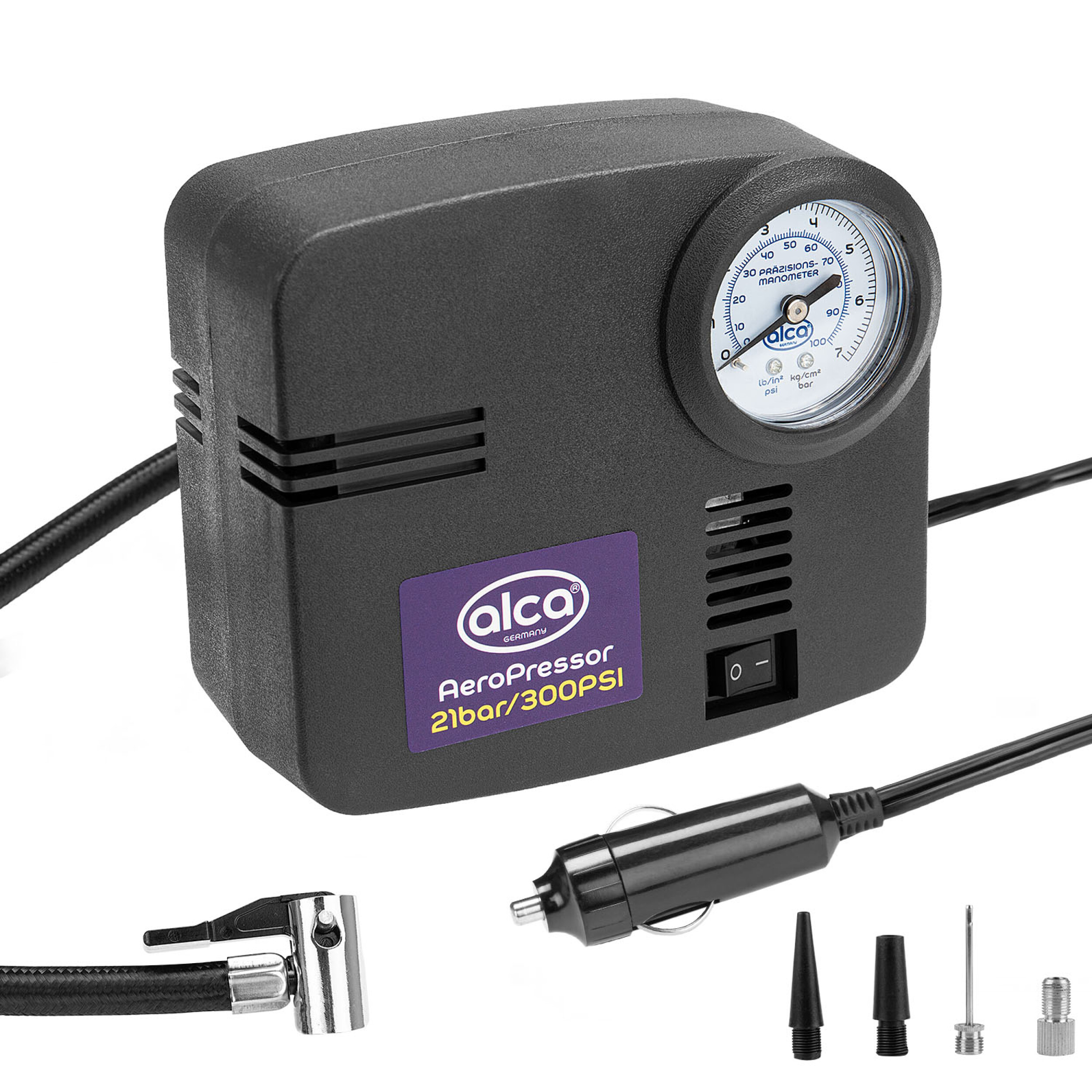 Kompressor 12 V | alca® AeroPressor 21bar/ 300psi