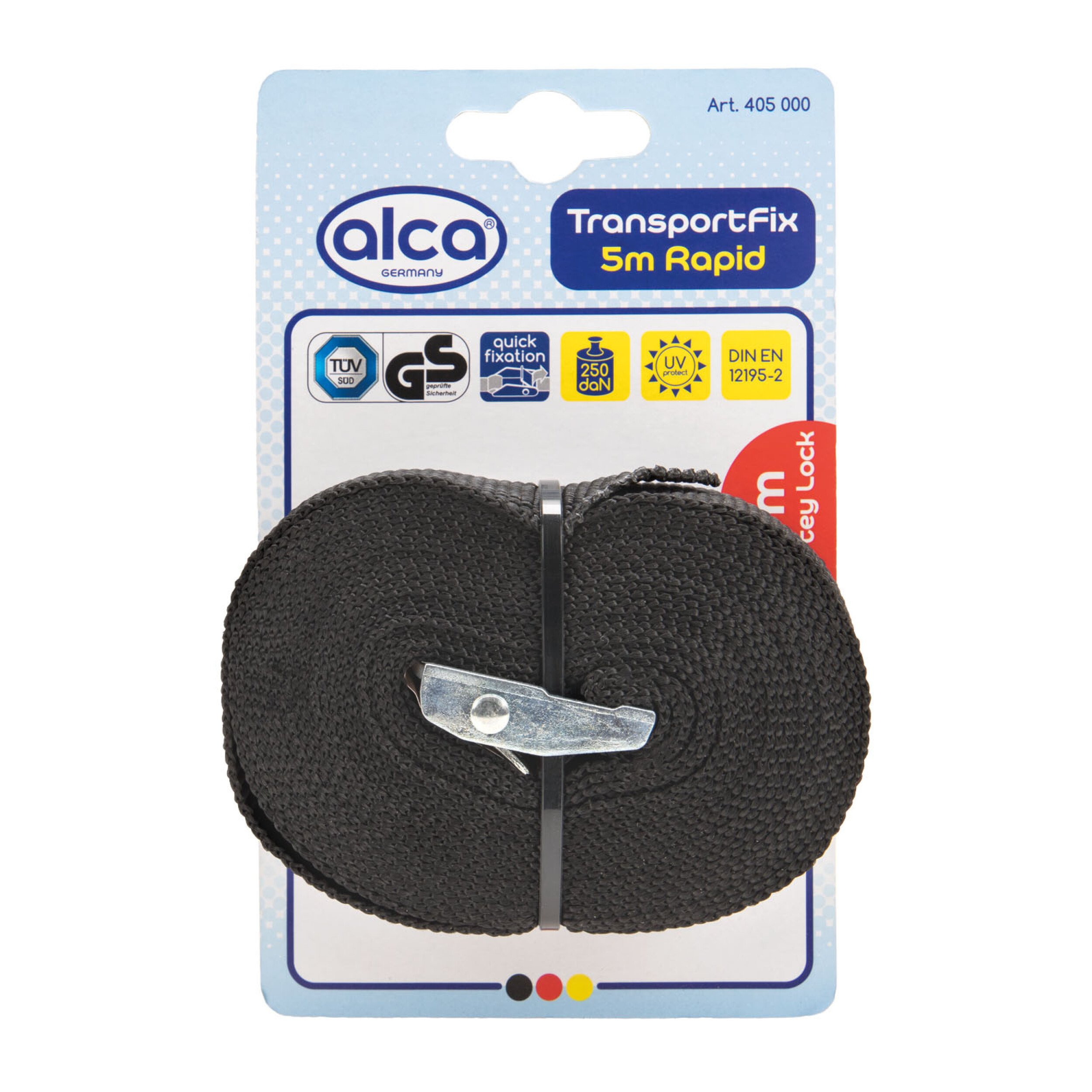 Gepäckhaltegurte mit Schnellspanner | alca® Transport Fix 5m Rapid