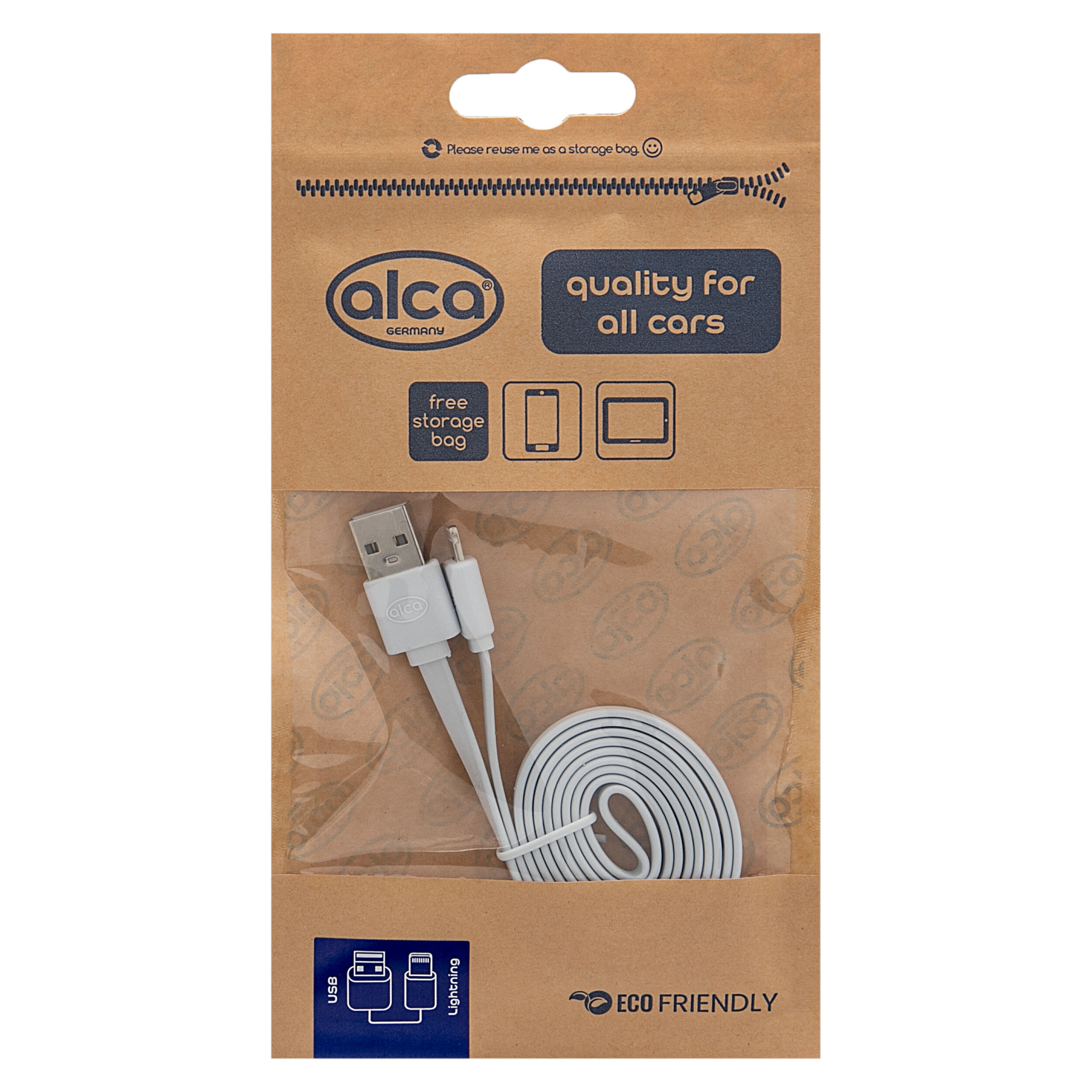 Apple Ladekabel (1 m) | alca® Lightning USB