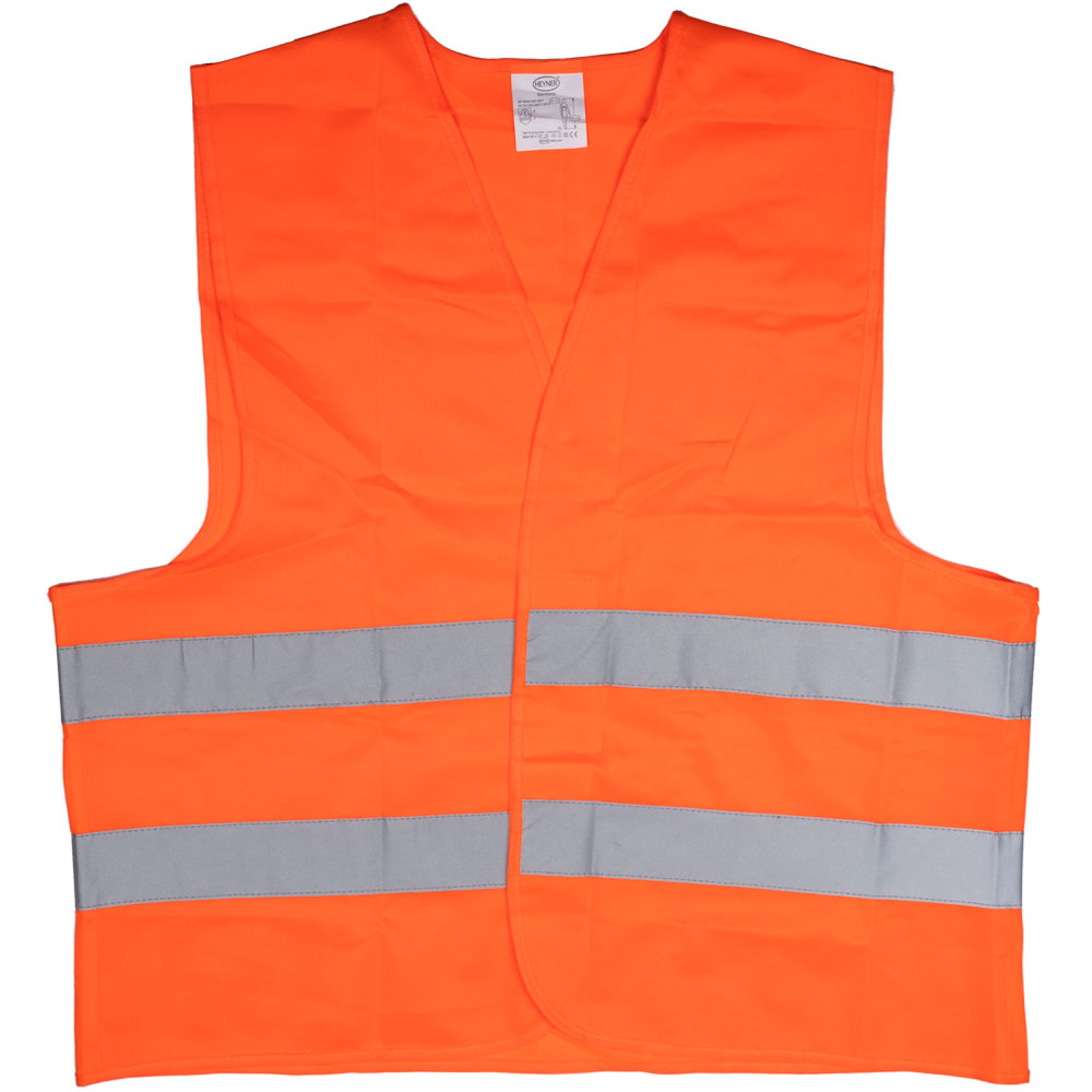 Premium Warnweste mit Zertifikat XL | HEYNER® Safety Jacket PRO