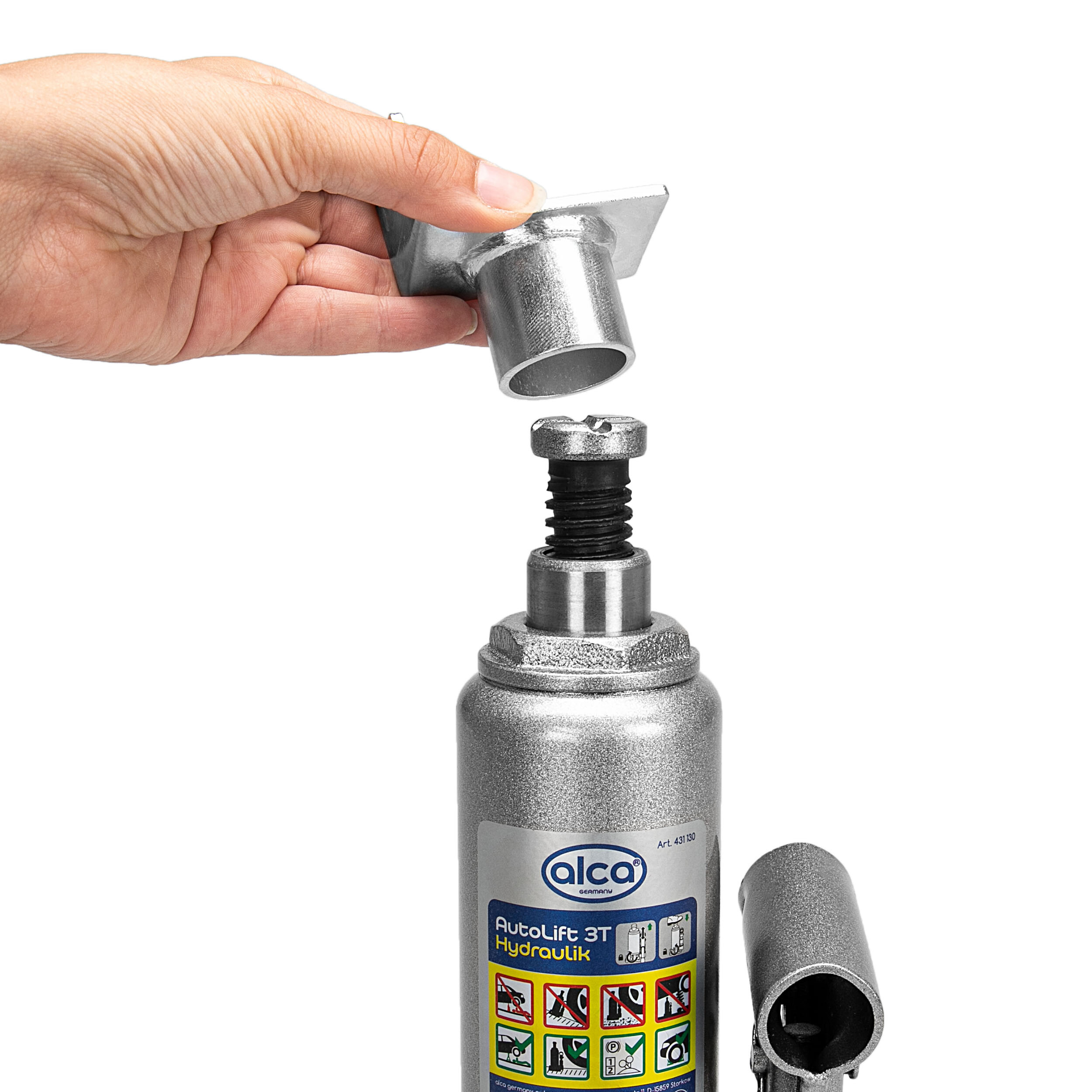 Adapter für Stempelwagenheber | alca® L-Adapter Caravan