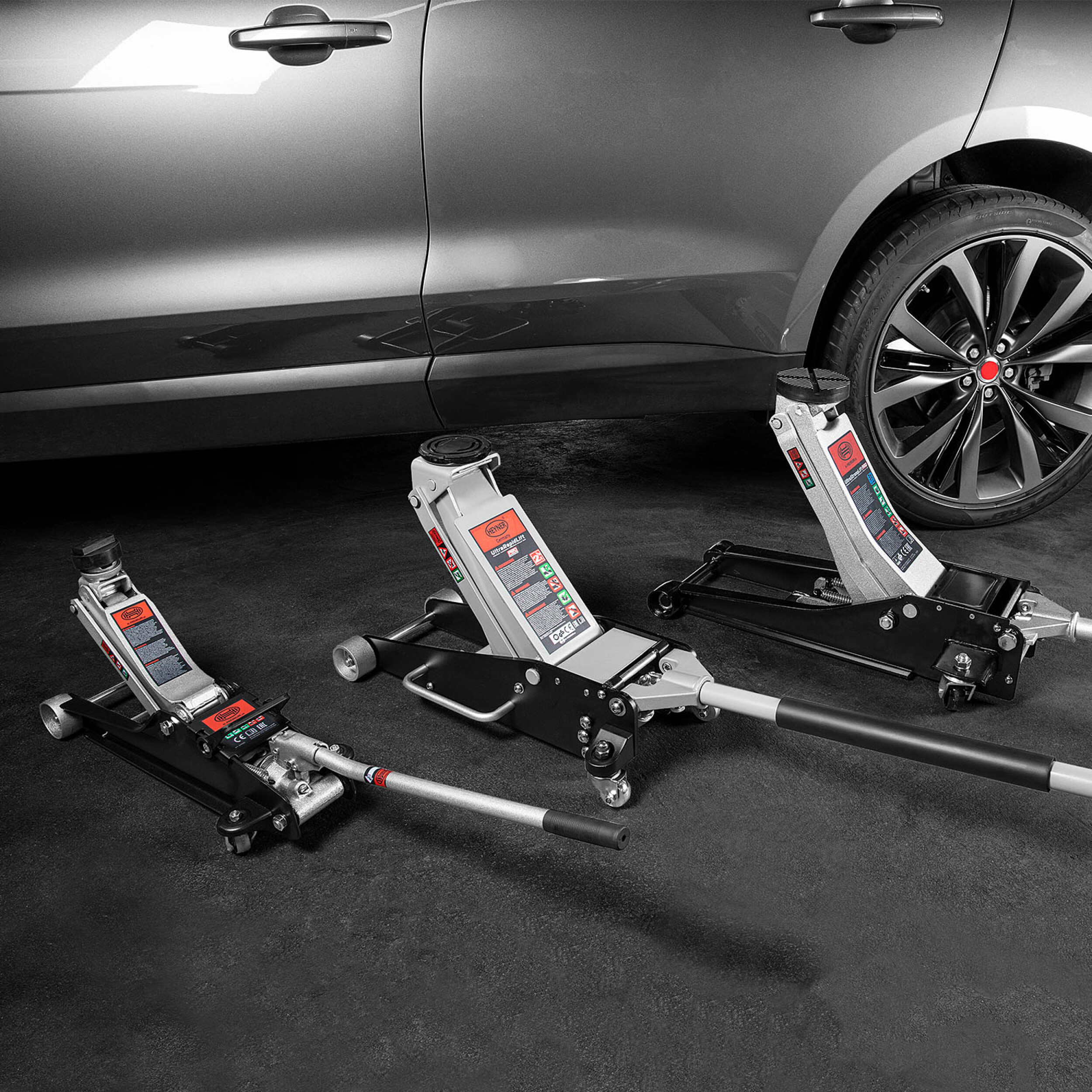 Hydraulik-Rangierwagenheber extra flach 2,25t | HEYNER® UltraLowLift PRO