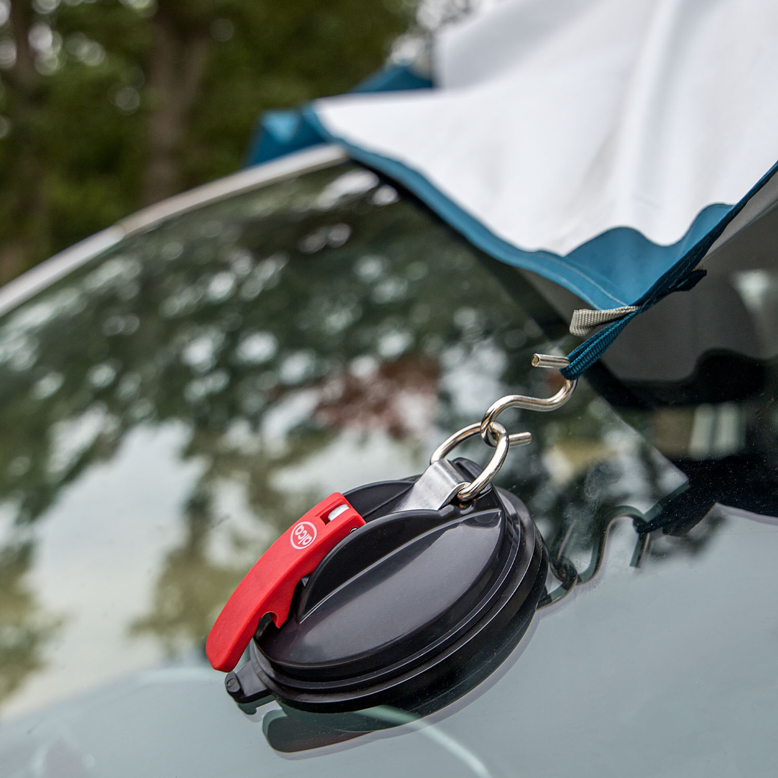 Suction cup attachment with hook | alca® SUCTION CUP