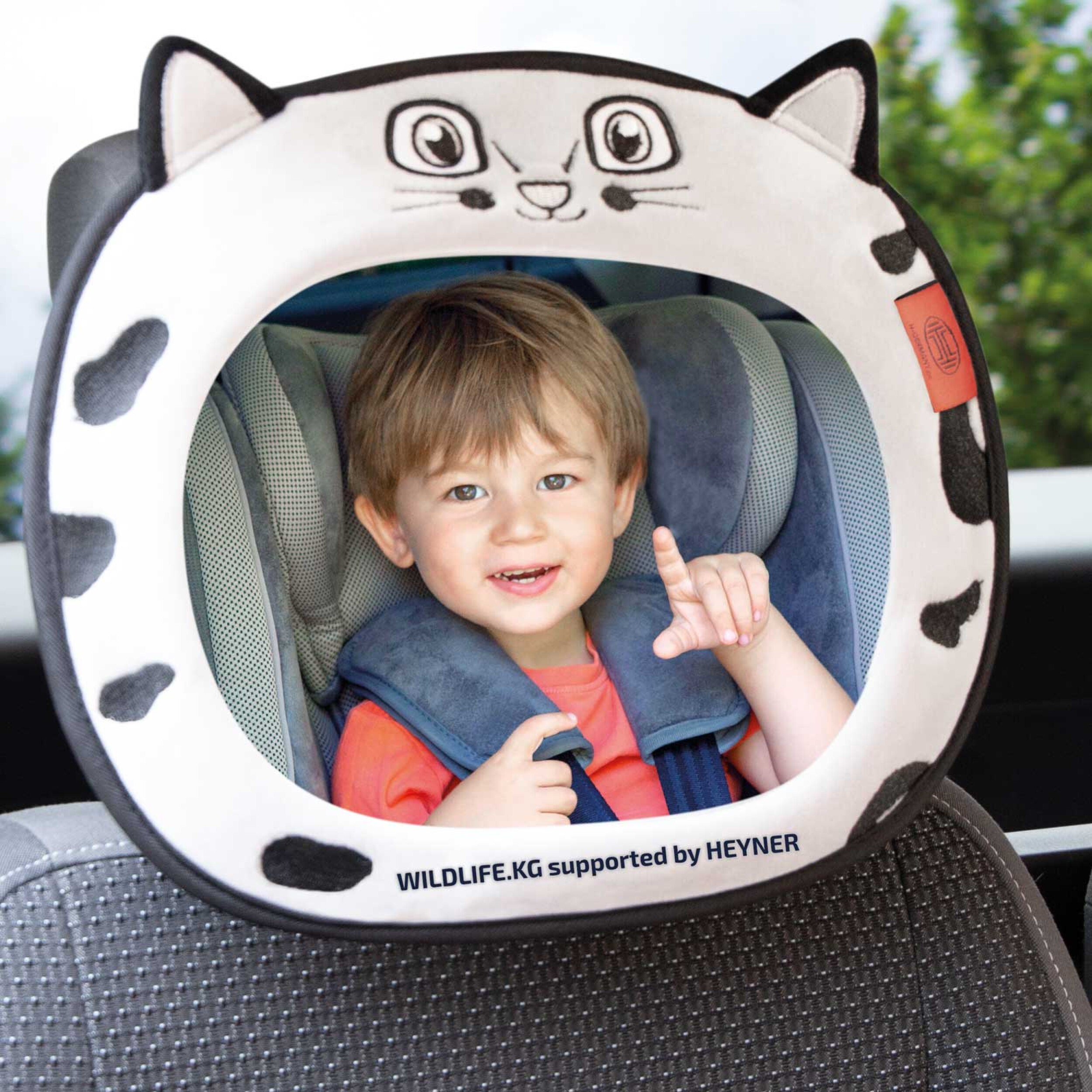 Auto-Sitz Spiegel | HEYNER® KIDS LeopardReboardVision