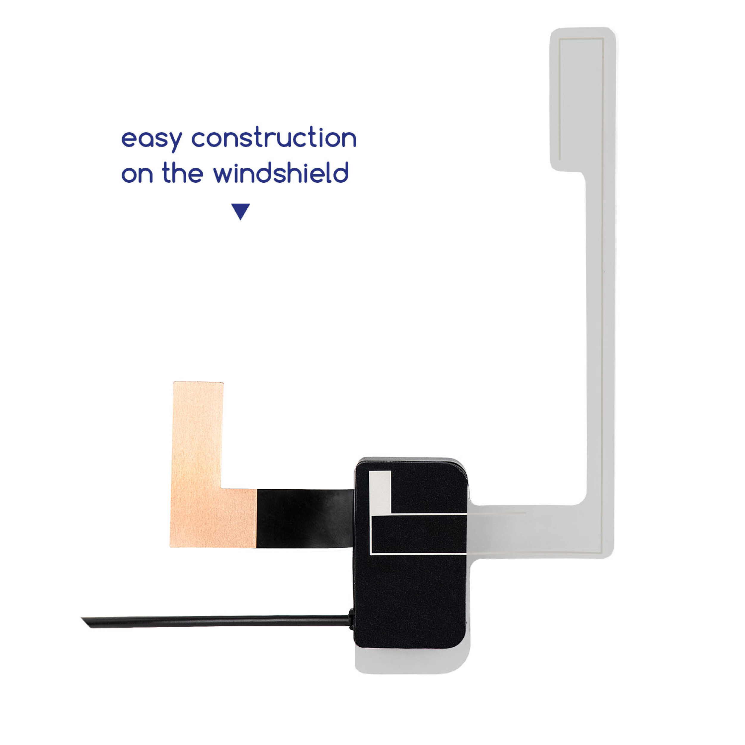 Scheibenantenne DAB+ | alca® Antenne Aktiv