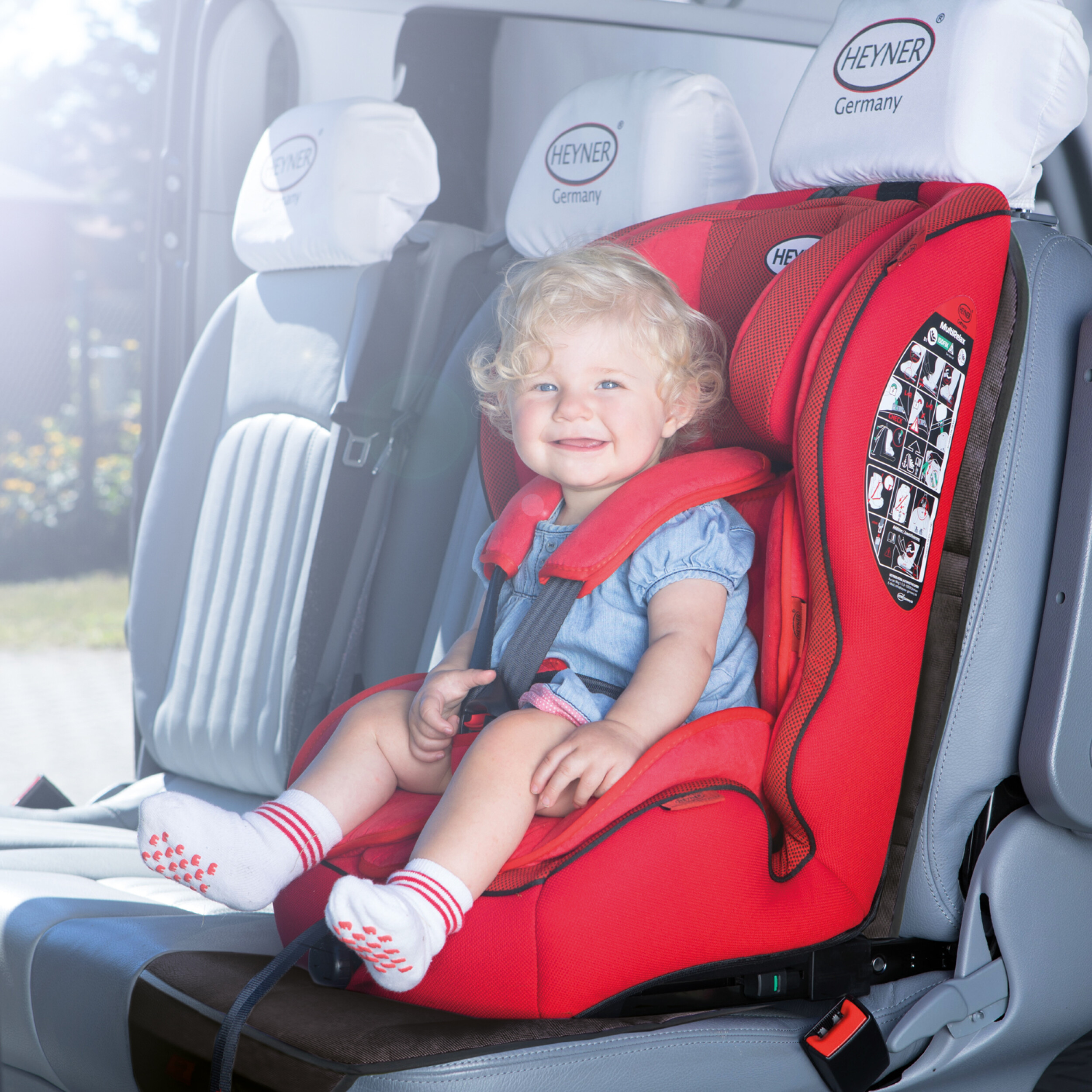 Sitzschoner & Rückenlehnenschutz | HEYNER® KIDS Sitzschutz