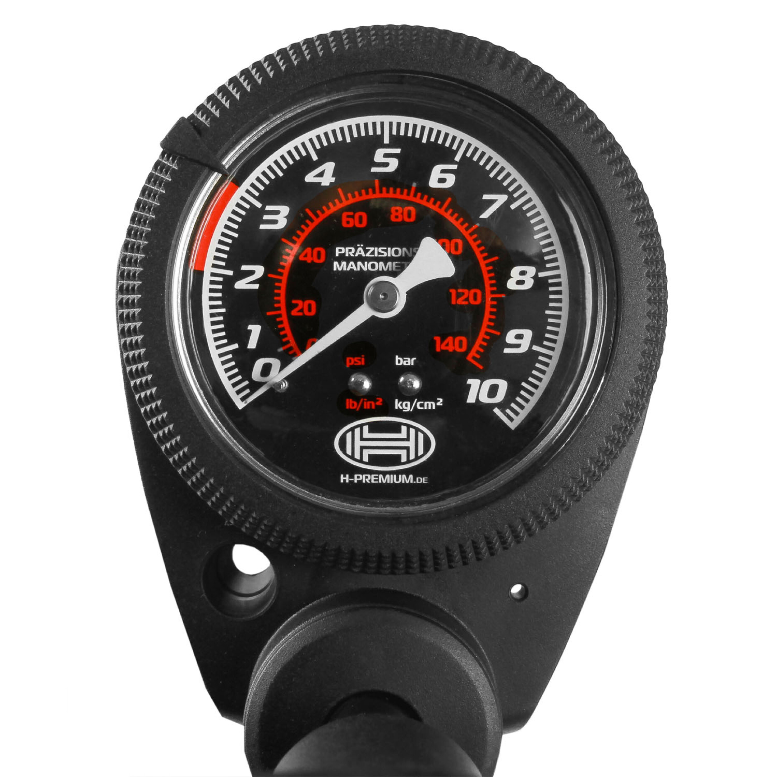 Hochleistungs-Handpumpe mit Manometer | HEYNER® AeroStar PRO