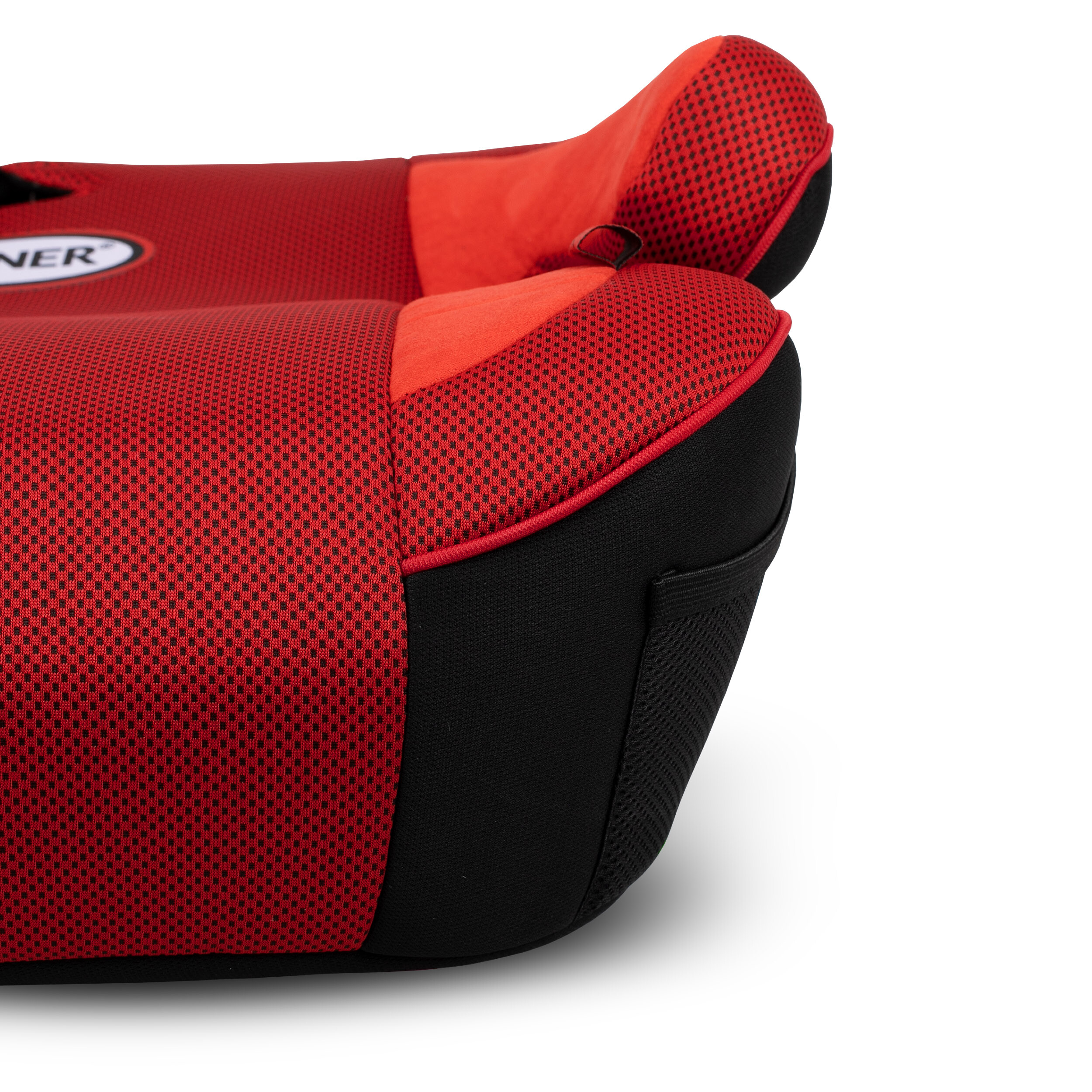 Isofix Sitzerhöhung | HEYNER® KIDS i-Fix SafeUp L (Racing Red)