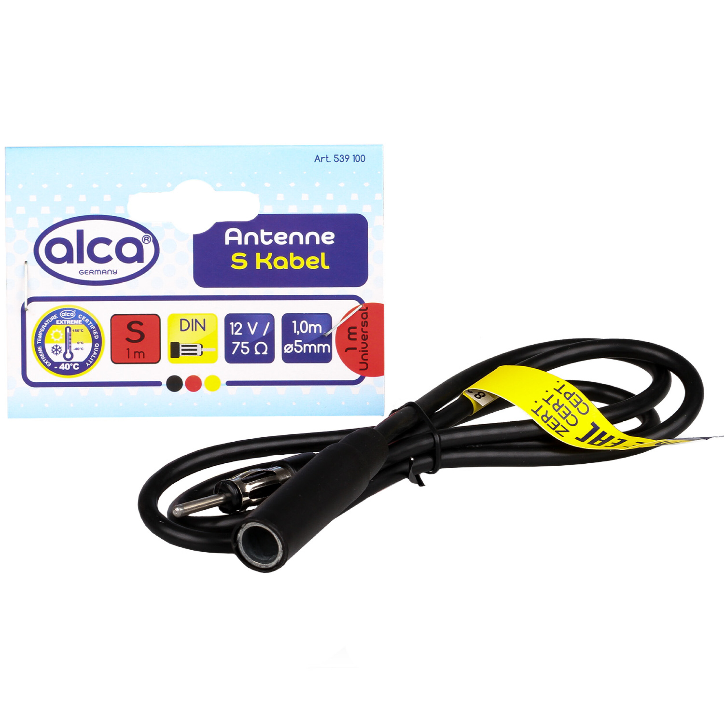 Antennen Verlängerungskabel | alca® Antenne Kabel 1m