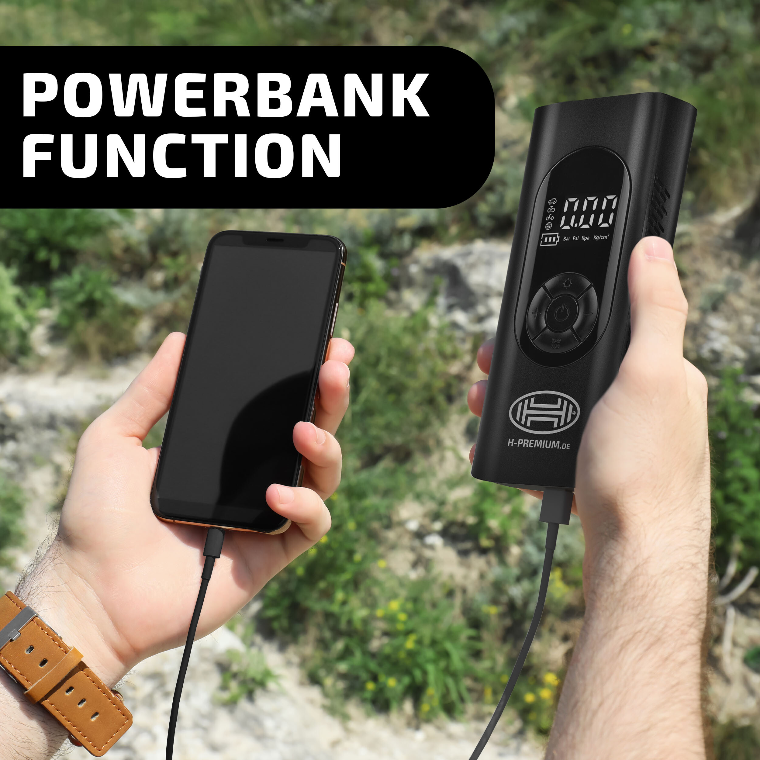 Digital Akku Kompressor | HEYNER® AkkuPressor PRO