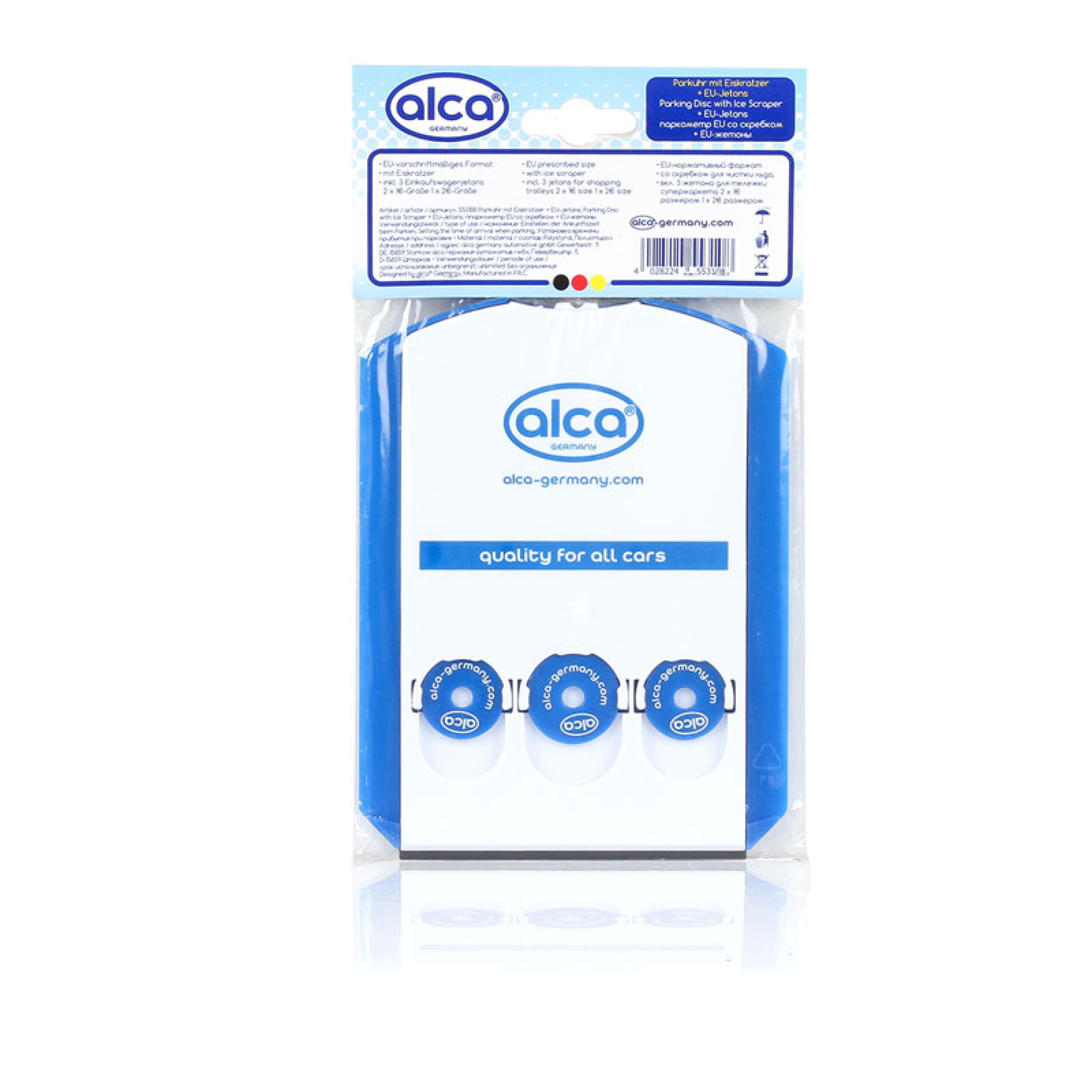 Parkscheibe EU-Norm | alca® Park Control 3in1