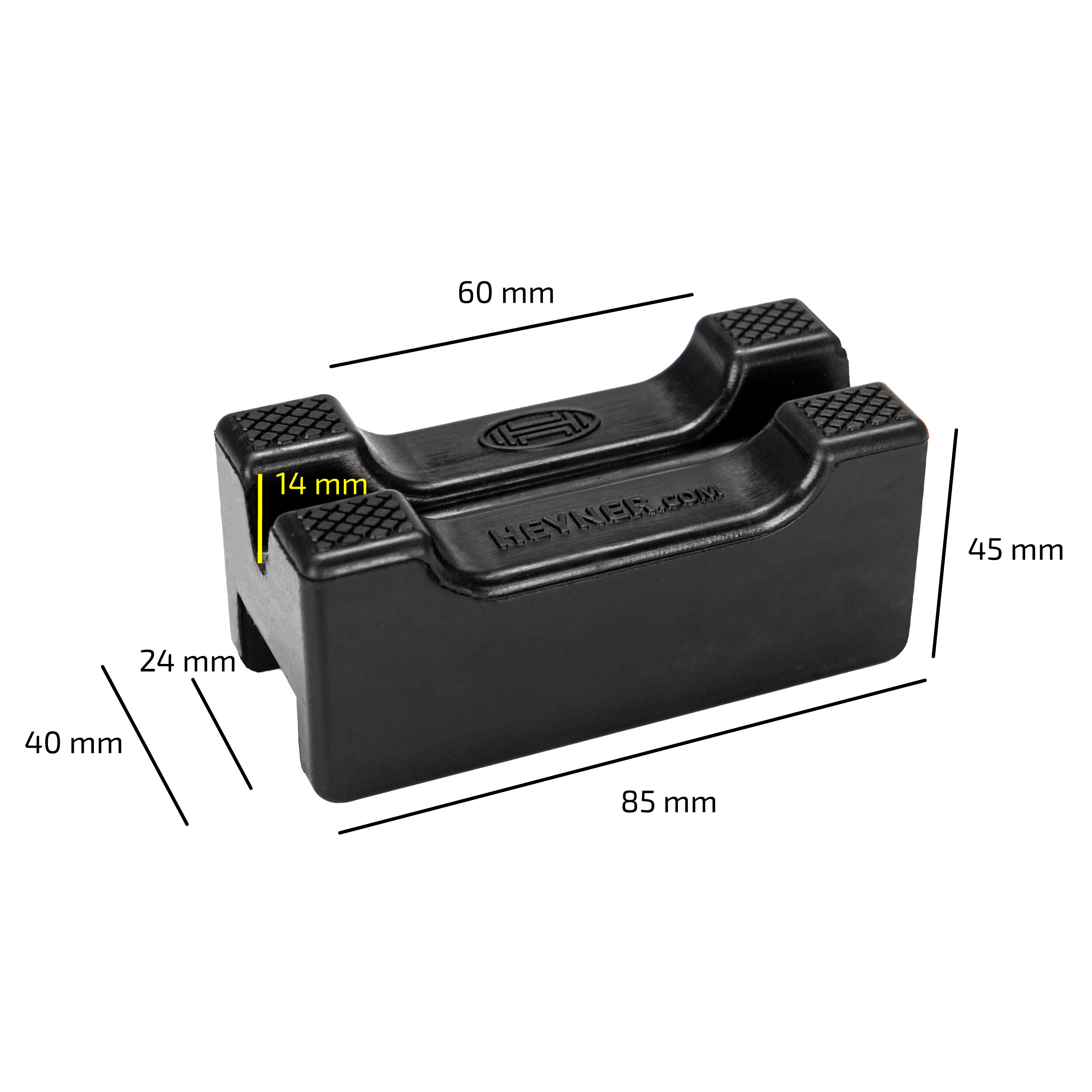 Gummiauflagen 2er-Set für Unterstellböcke | HEYNER® RubberPad PRO