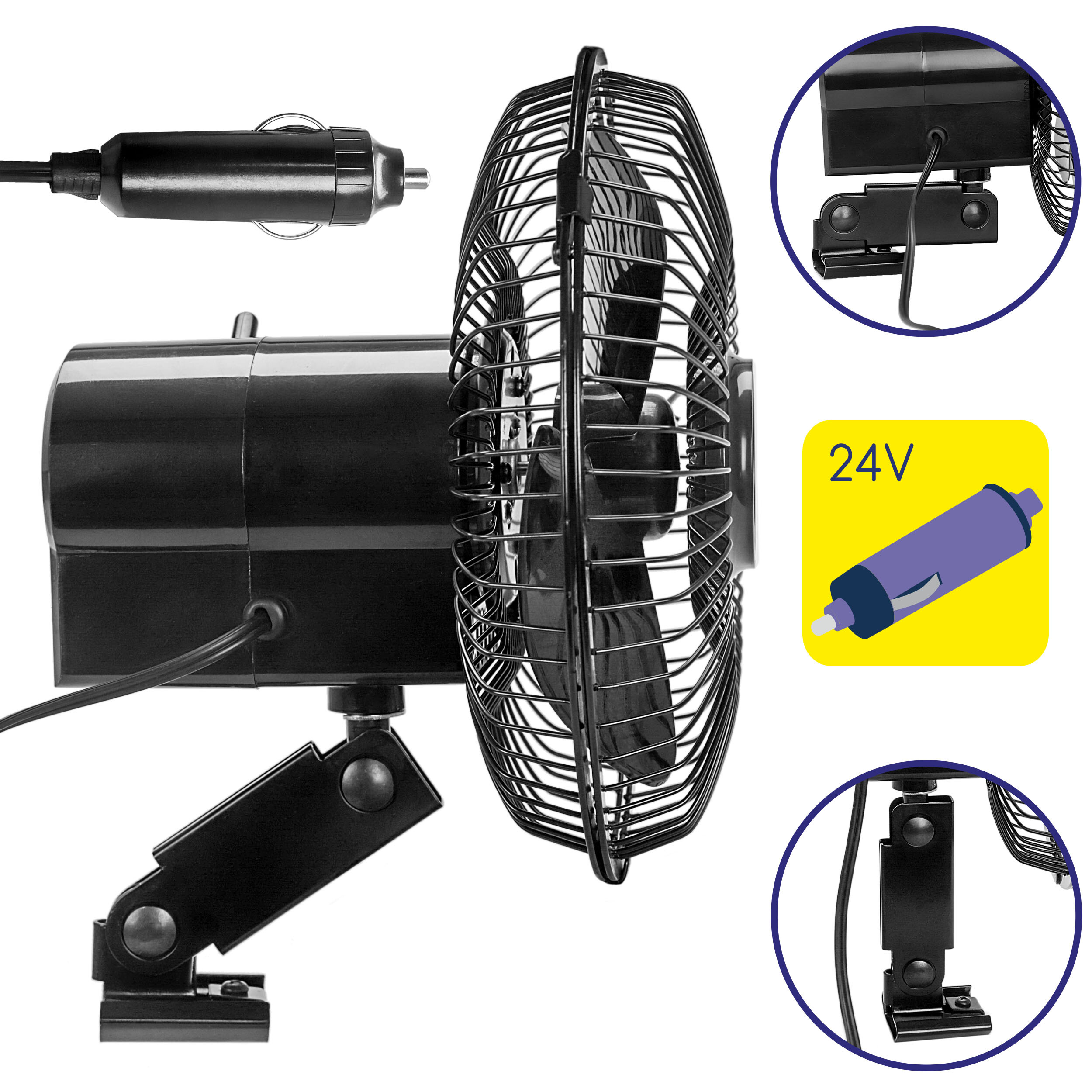 Luxury fan "Truck" 24 V | alca® Ventilator Truck