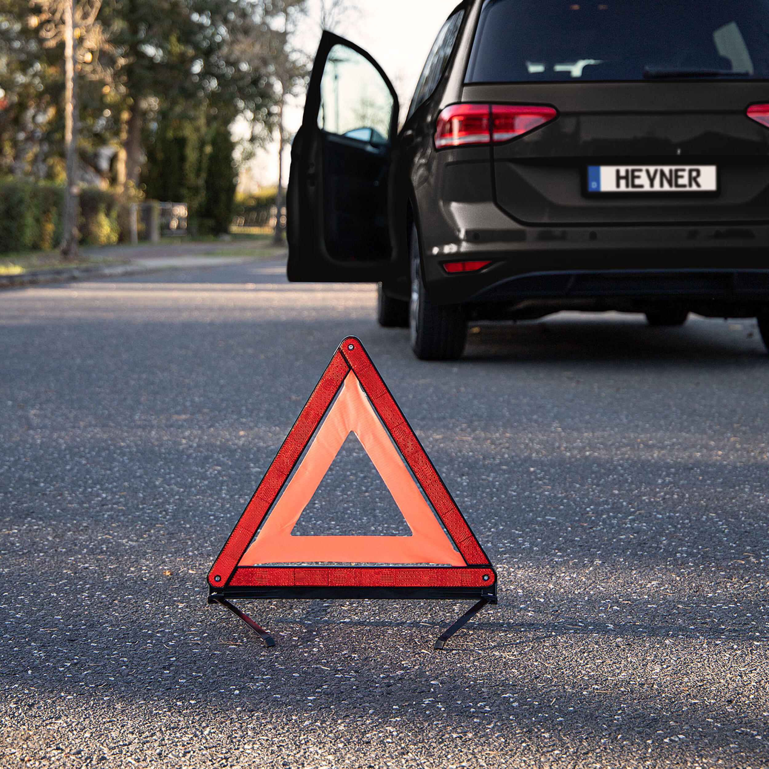 Warndreieck mit Zertifikat | HEYNER® Micro Star PRO