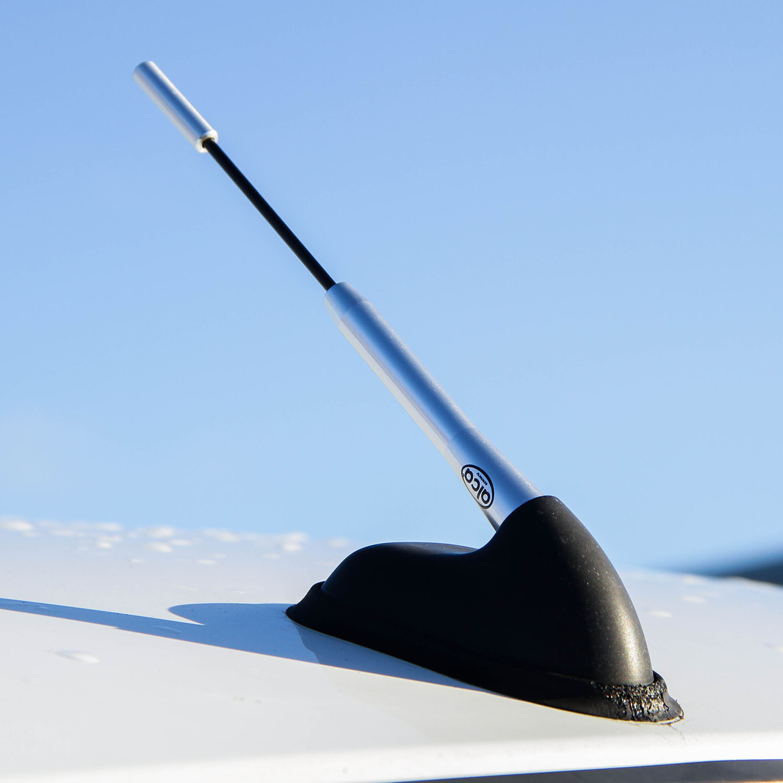 Antennen-Ersatzstab "Marder Stopp" | alca® Antenna 27cm Silver Metall