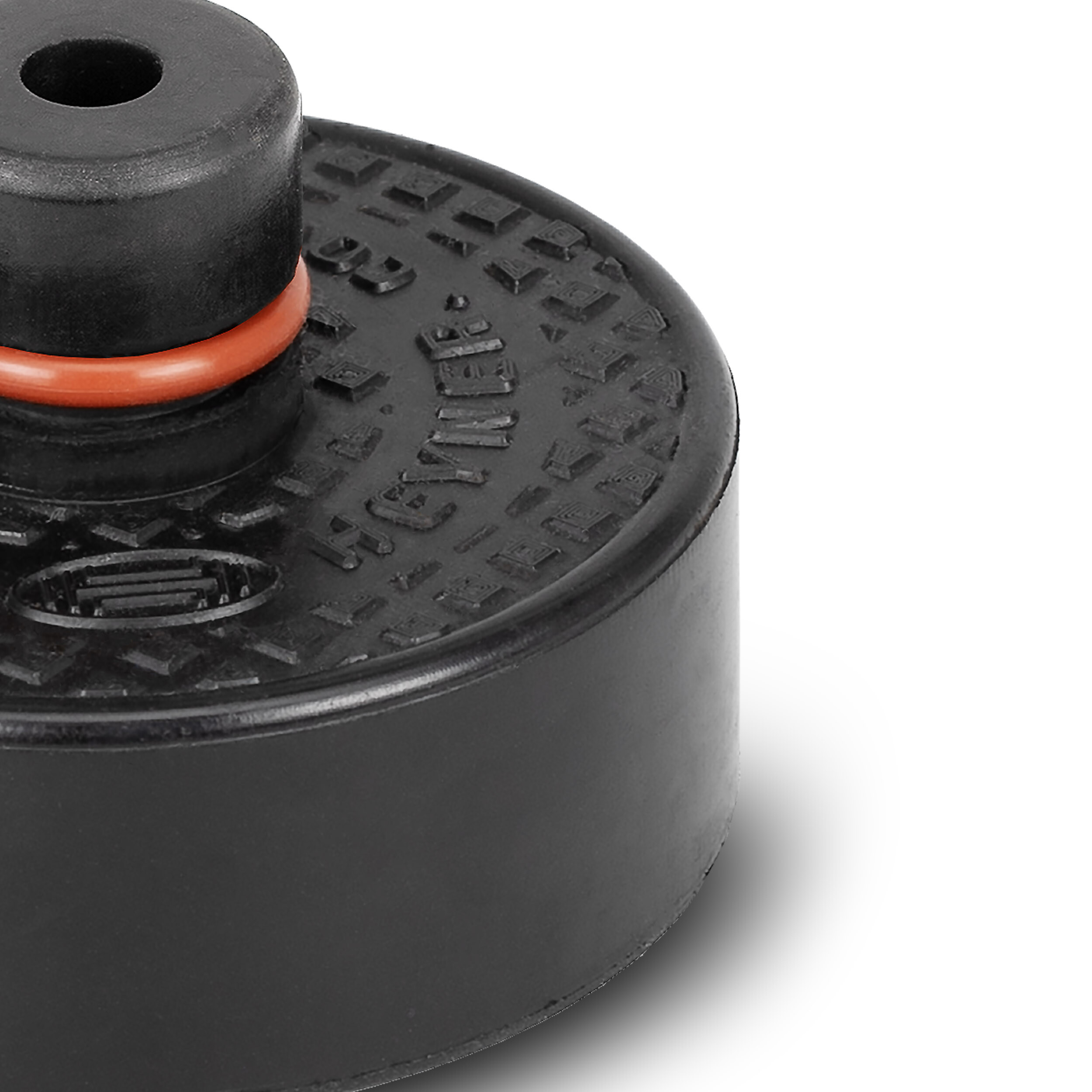 Flat rubber pad for maneuvering jacks | HEYNER® RubberPad TESLA PRO