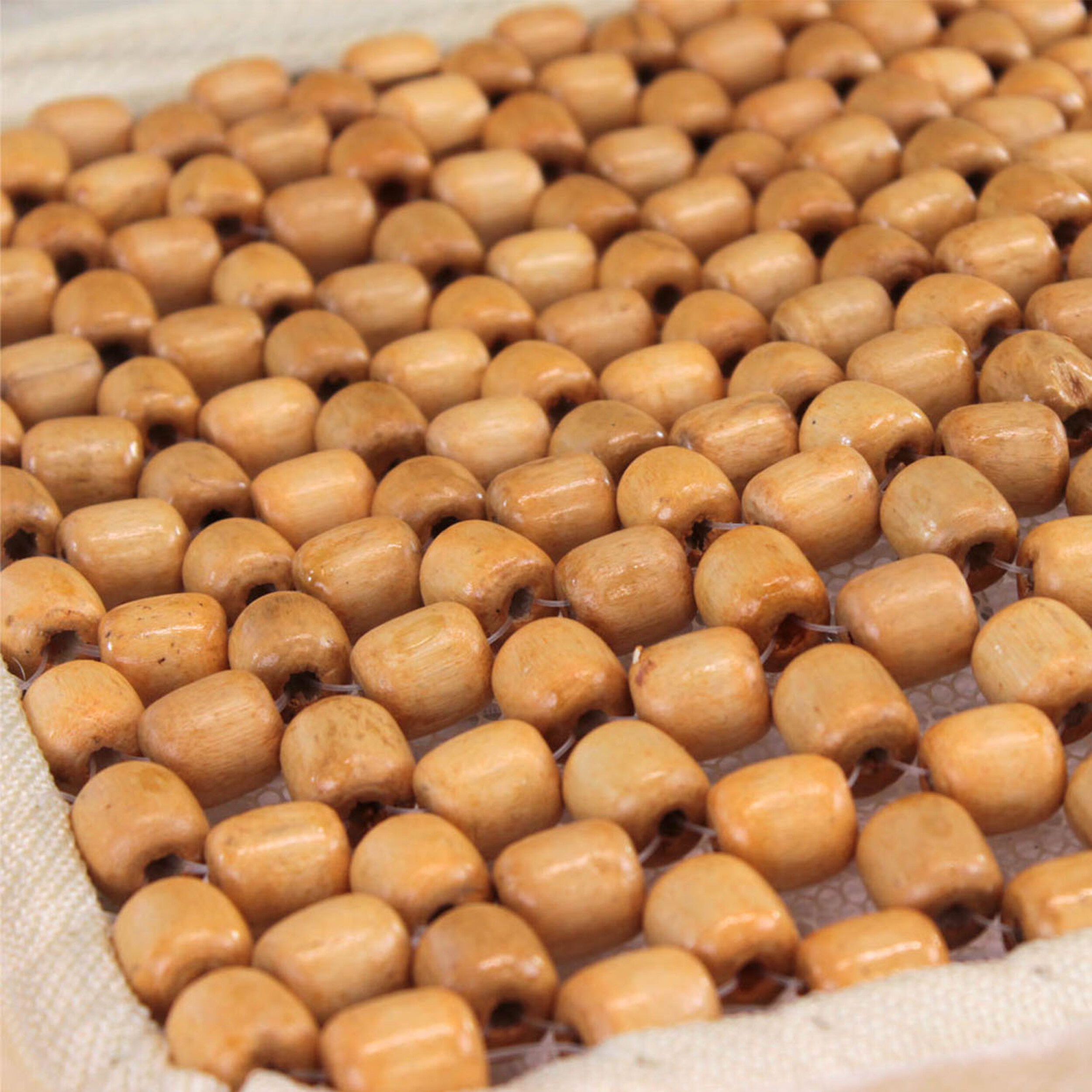 Premium Holzkugel-Sitzauflage | HEYNER® Velvet Comfort PRO