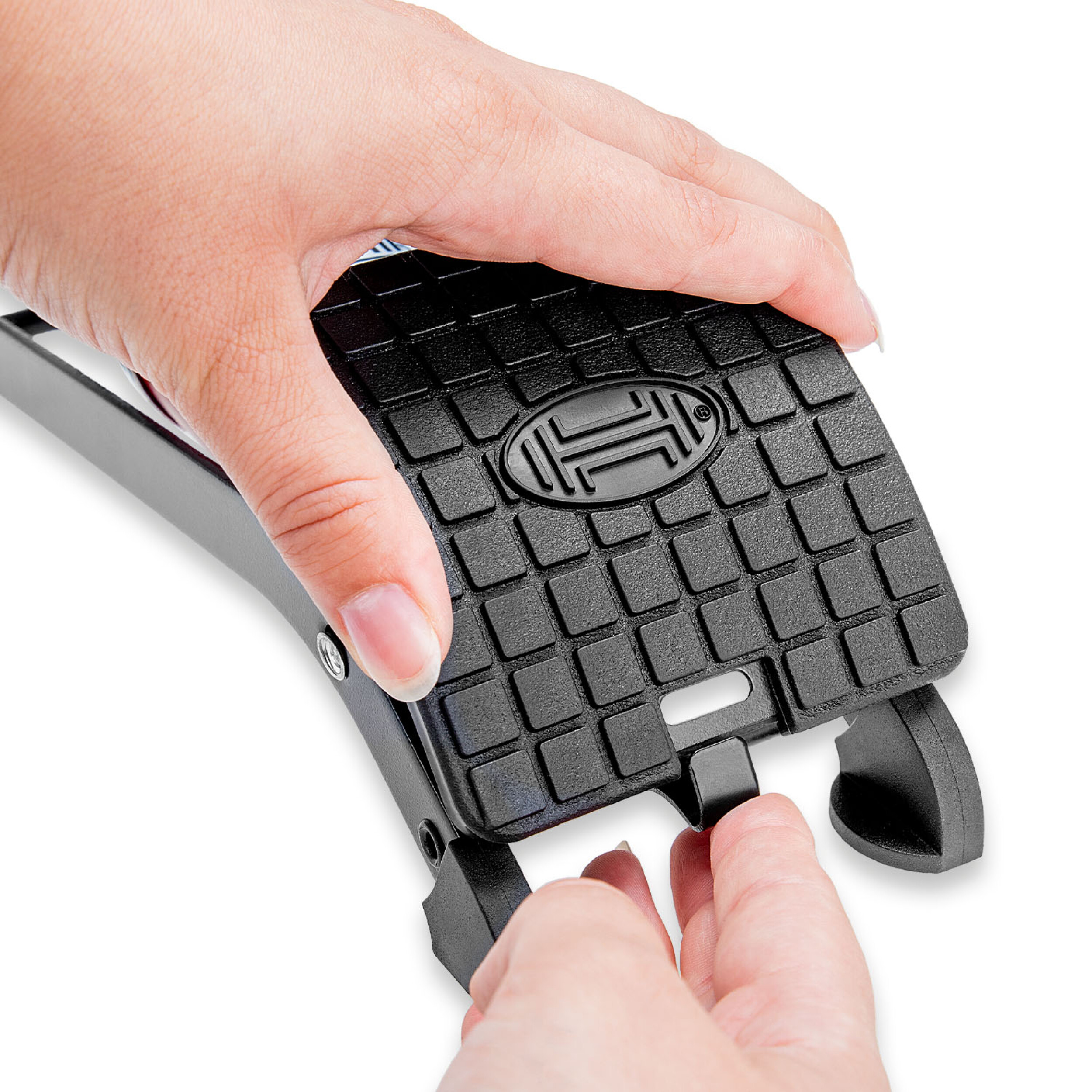 Fußluftpumpe mit Manometer | HEYNER® PedalPower PRO