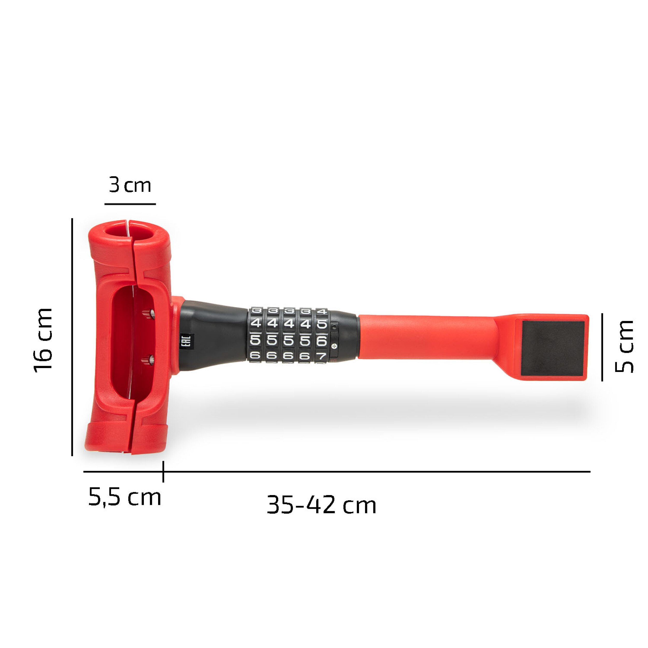 Steering wheel lock | HEYNER® T-LOCK PRO