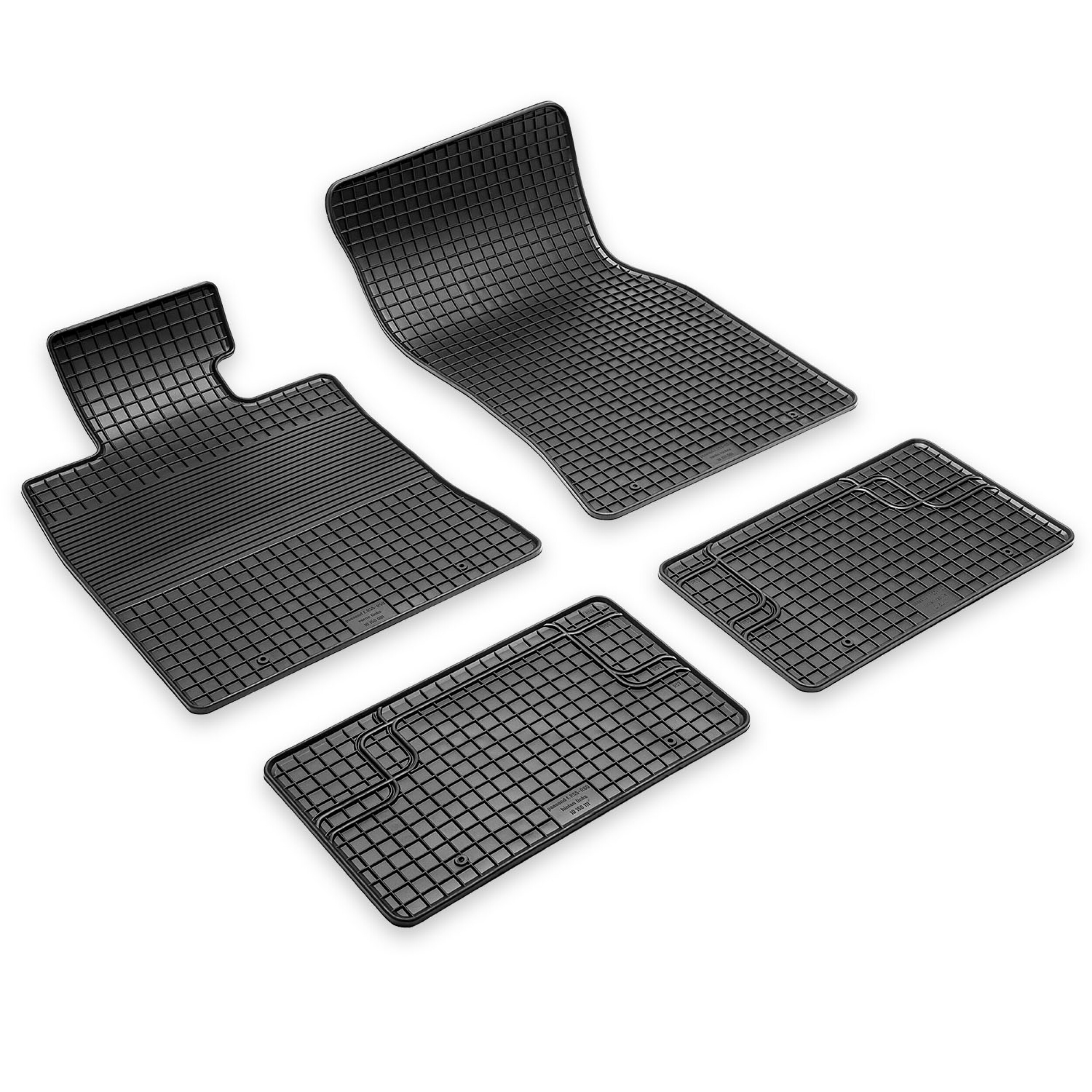 Gummi Fußmatten Set Mini Cooper | HEYNER® Premium OEM protection mat