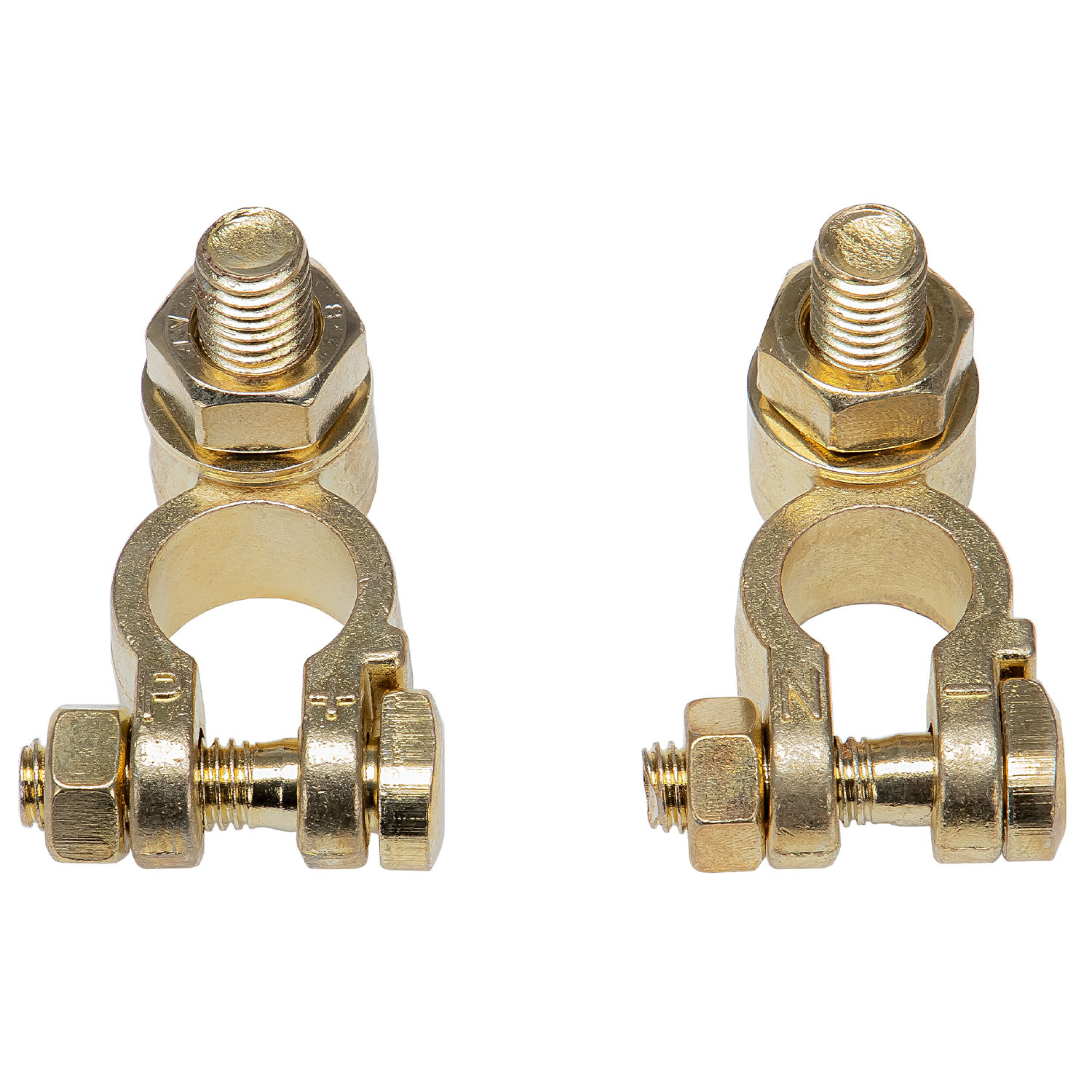 Batterie Polklemmen für Kabelschuhe | alca® M10 Fix 2x