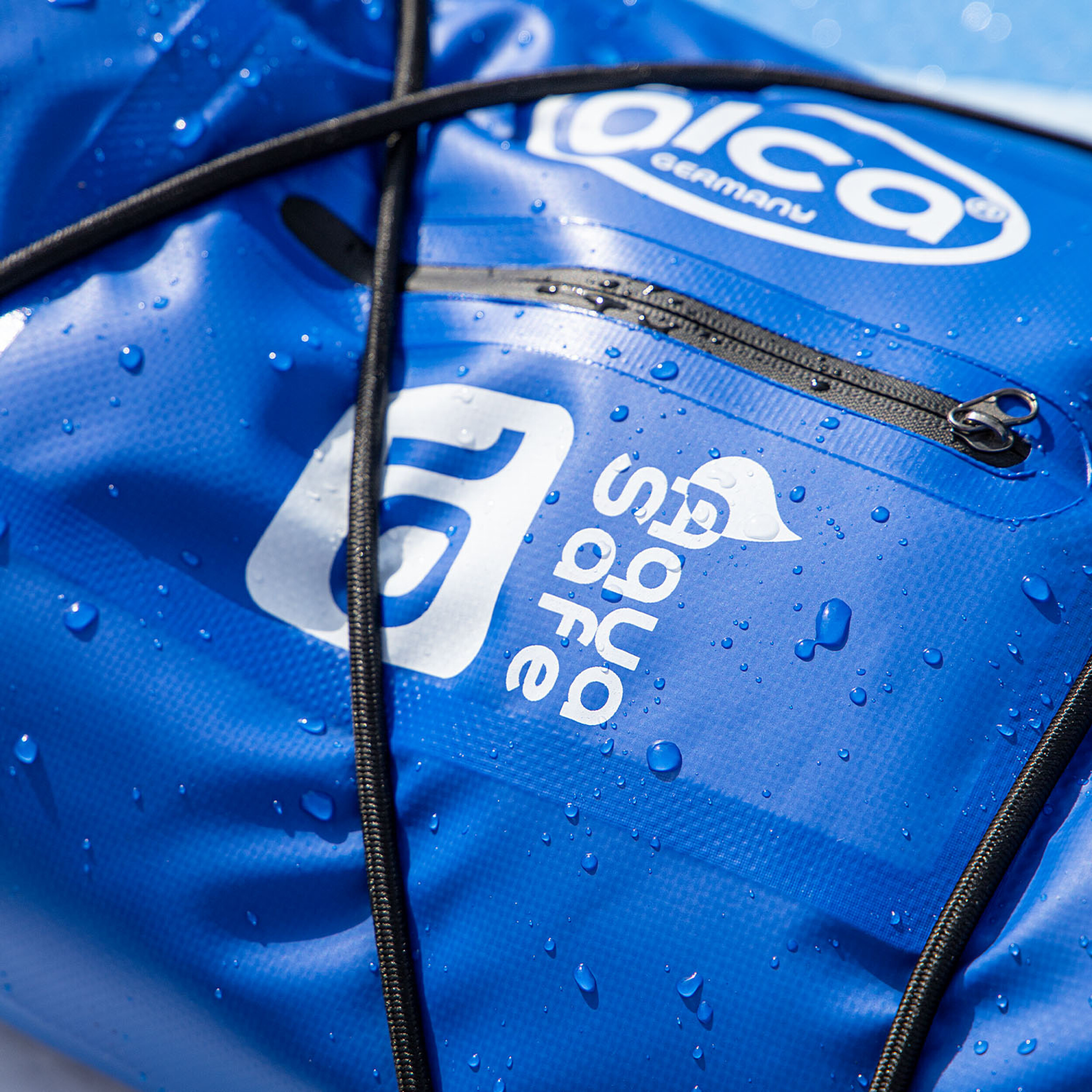 Waterproof dry bag with zippered pocket | alca® DRY BAG 10L