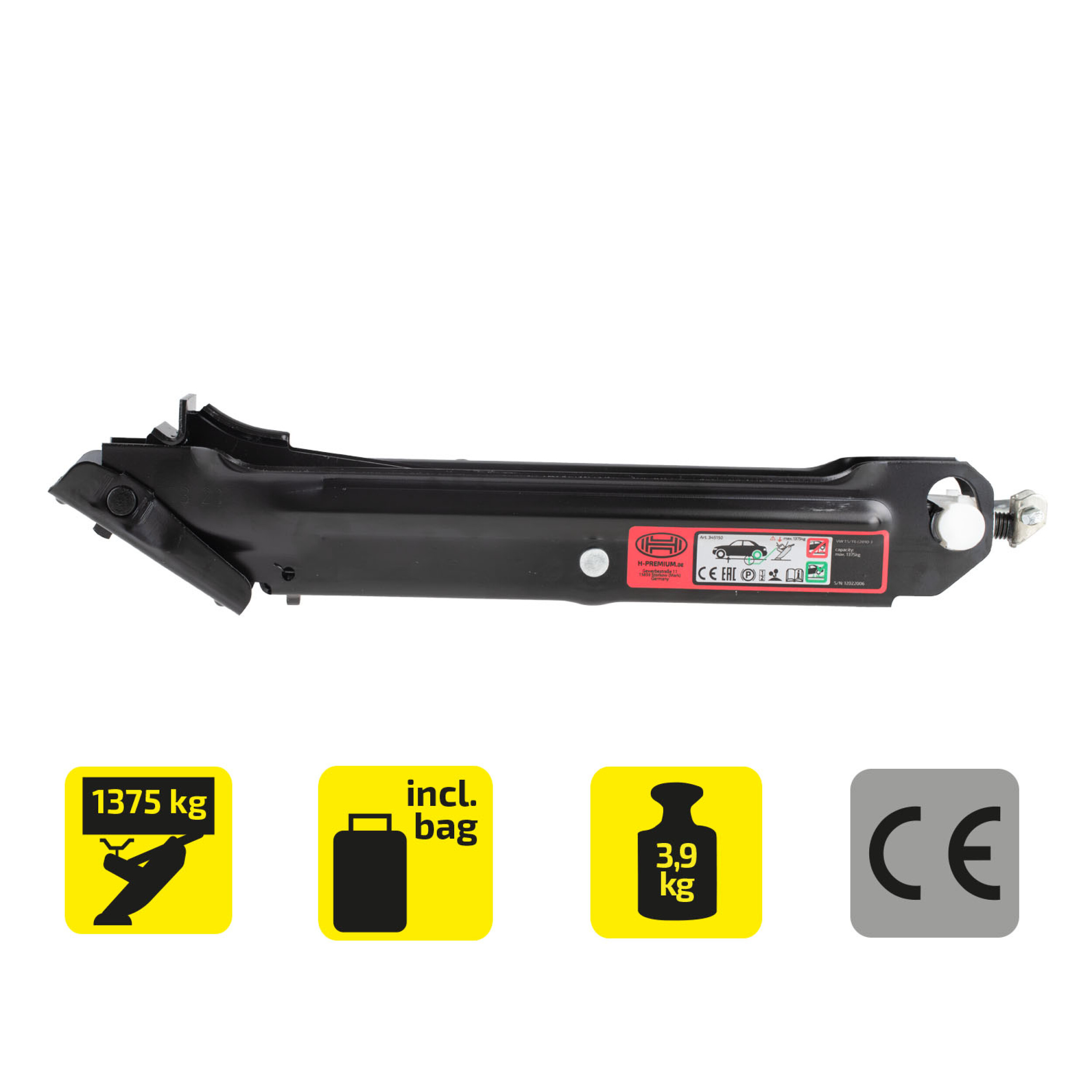 Wagenheber T5/T6 1375kg | HEYNER® OEM Lift PRO