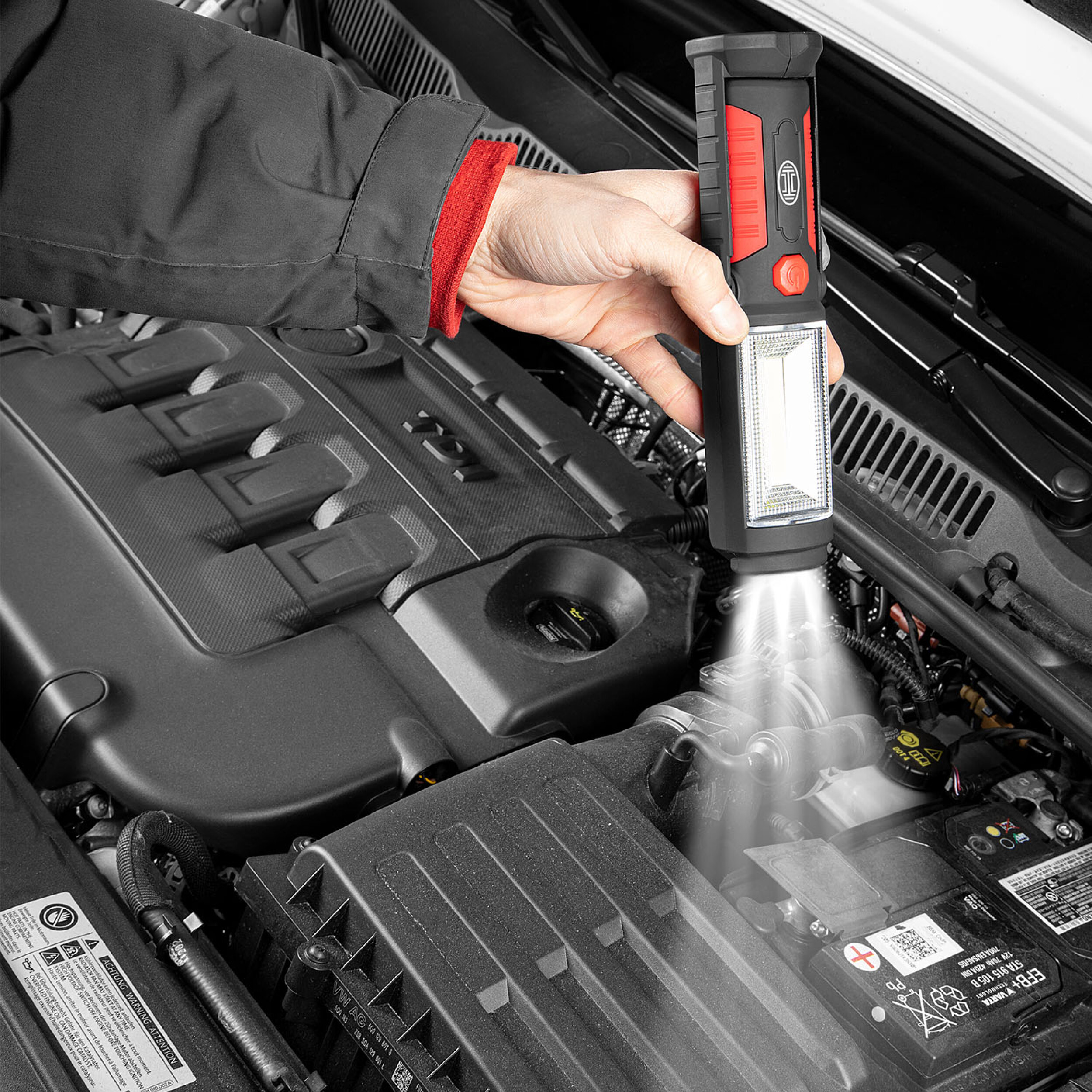 COB-LED Arbeitslampe mit Akku | HEYNER® COB-LED Lamp PRO