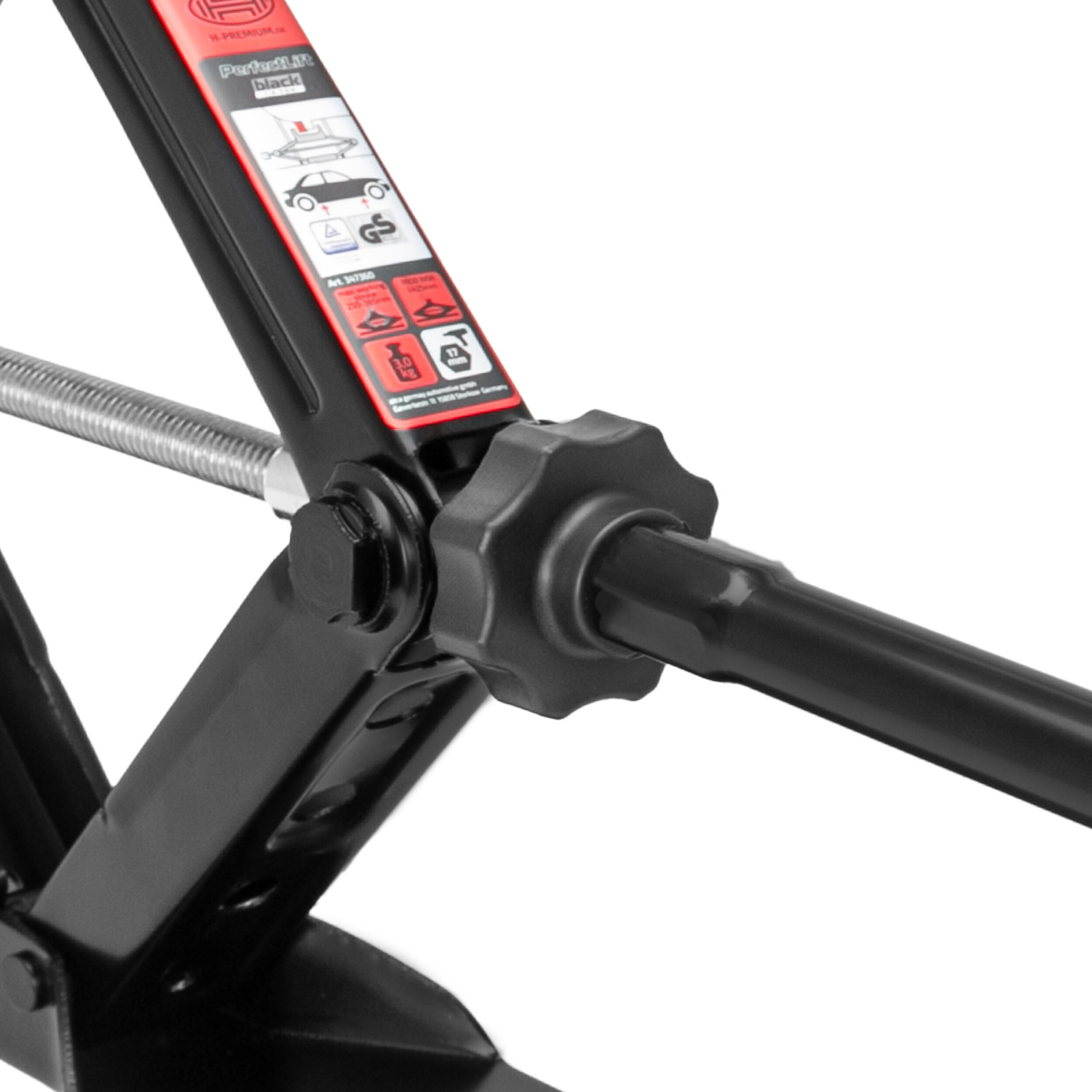 Scherenwagenheber 1,5t für VW "Black Edition" | HEYNER® PerfectLift M PRO