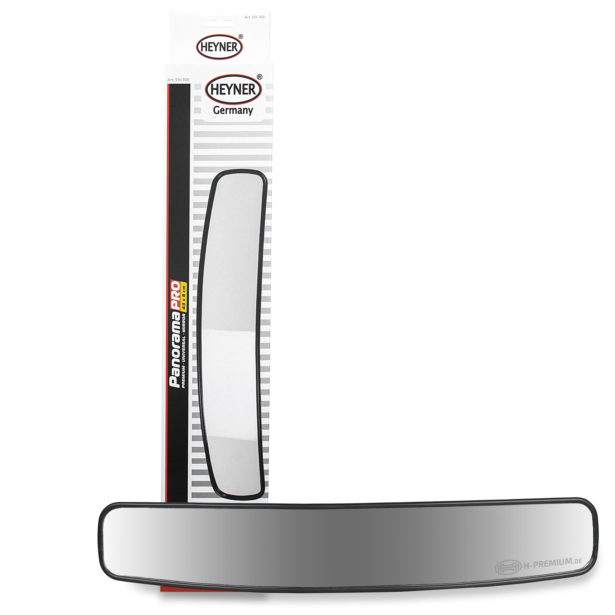Panoramaspiegel 430 x 80 mm | HEYNER® Panorama PRO