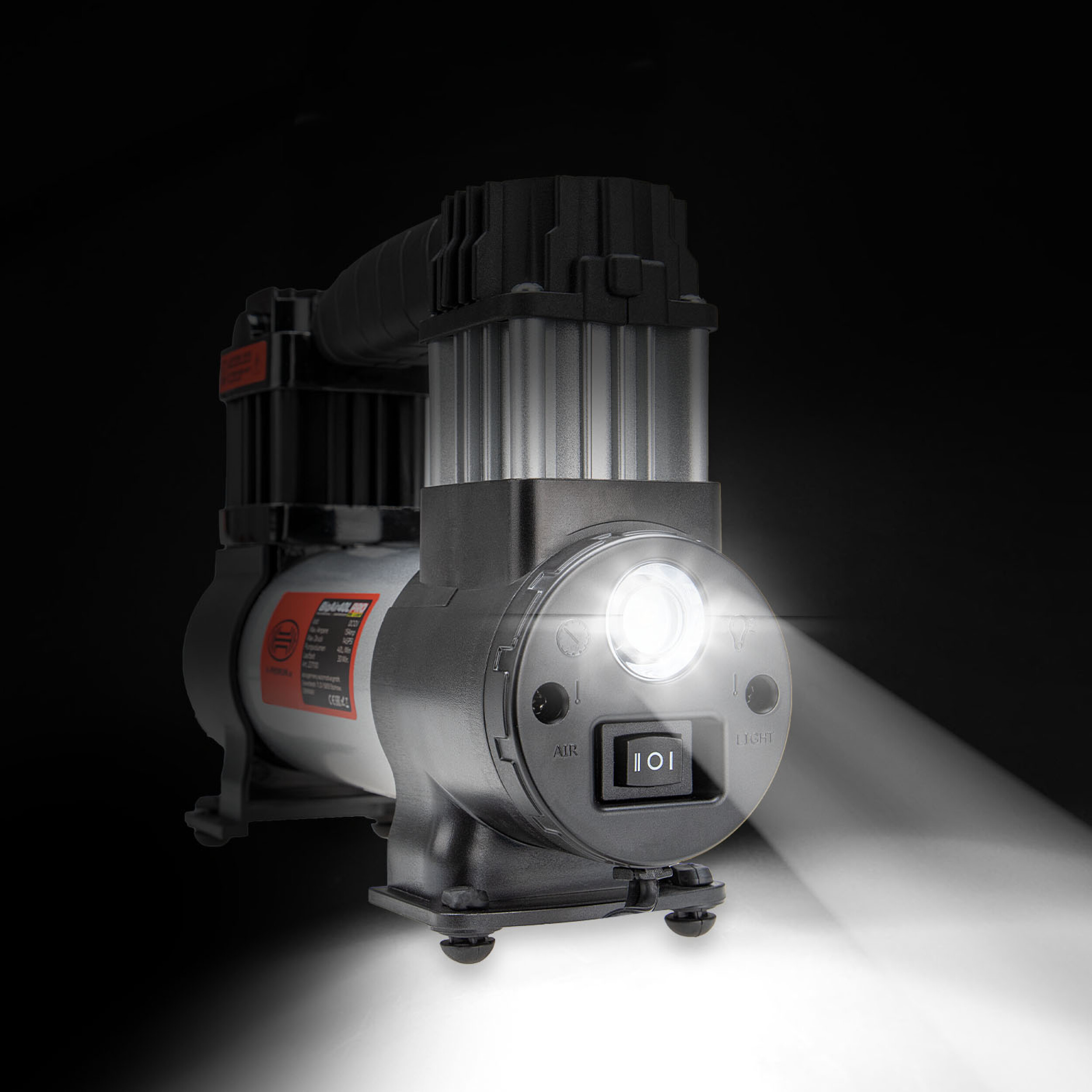 Kompressor 12V ''Big Air 40L'' Lamplight | HEYNER® BigAir40L PRO