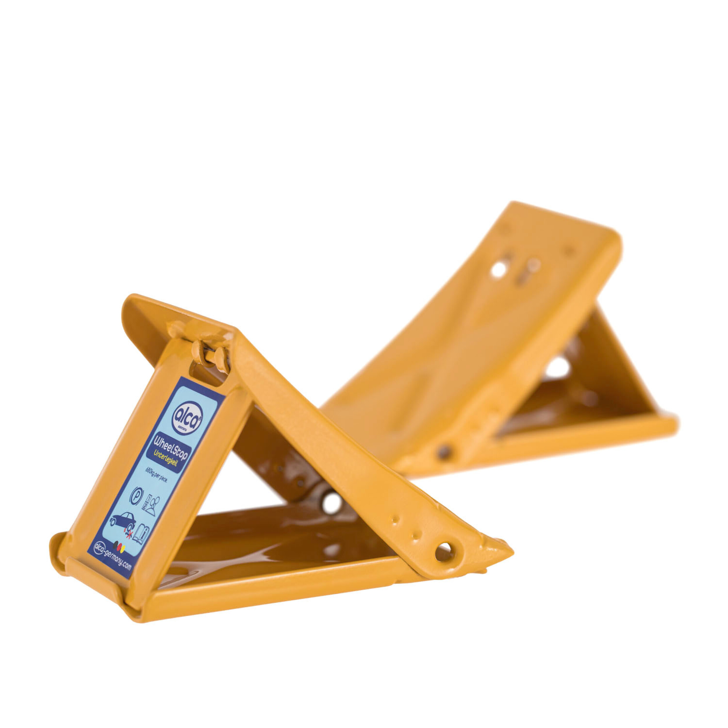 Unterlegkeil 2er-Set | alca® Wheel Stop