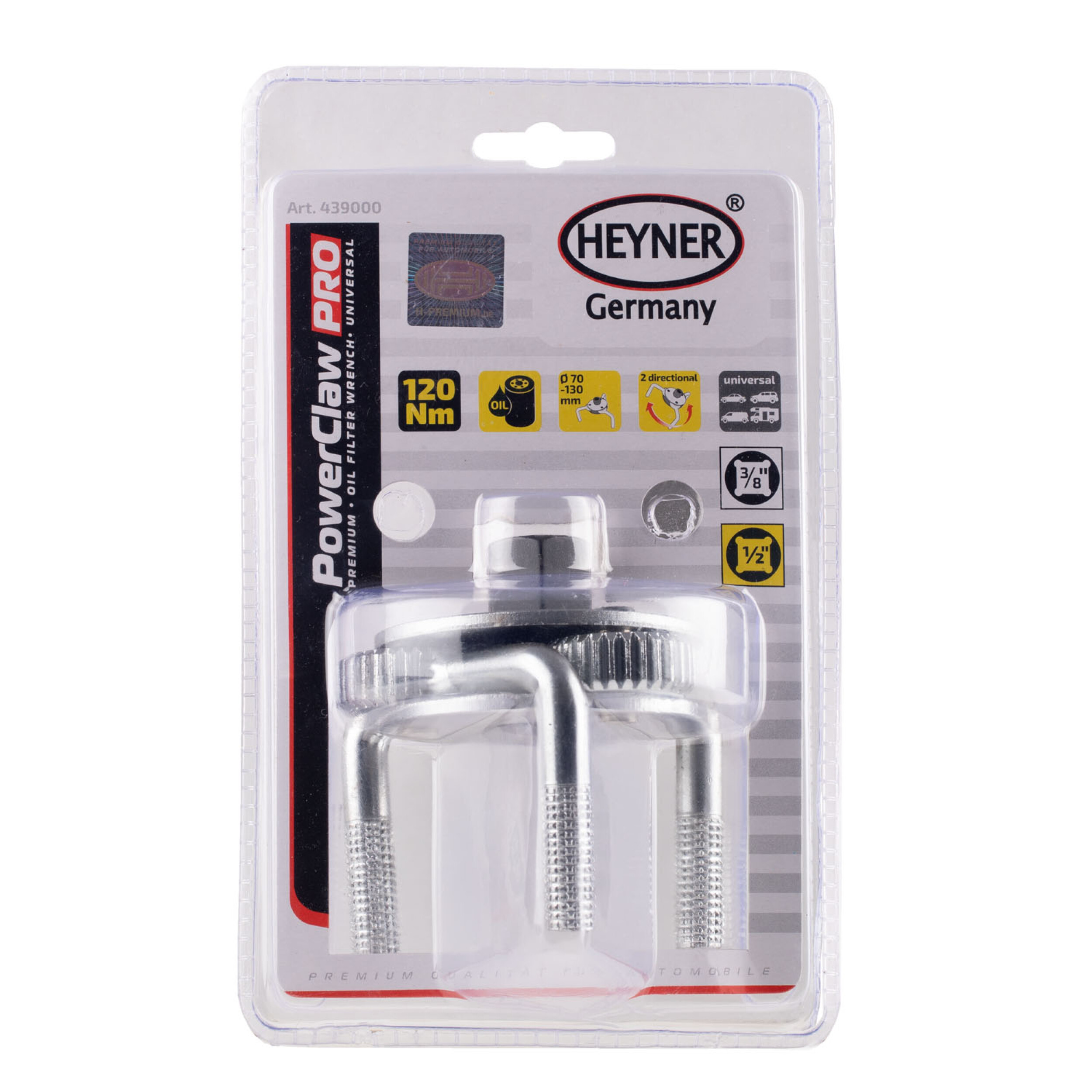 Ölfilterschlüssel 3-armig | HEYNER® Power Claw PRO