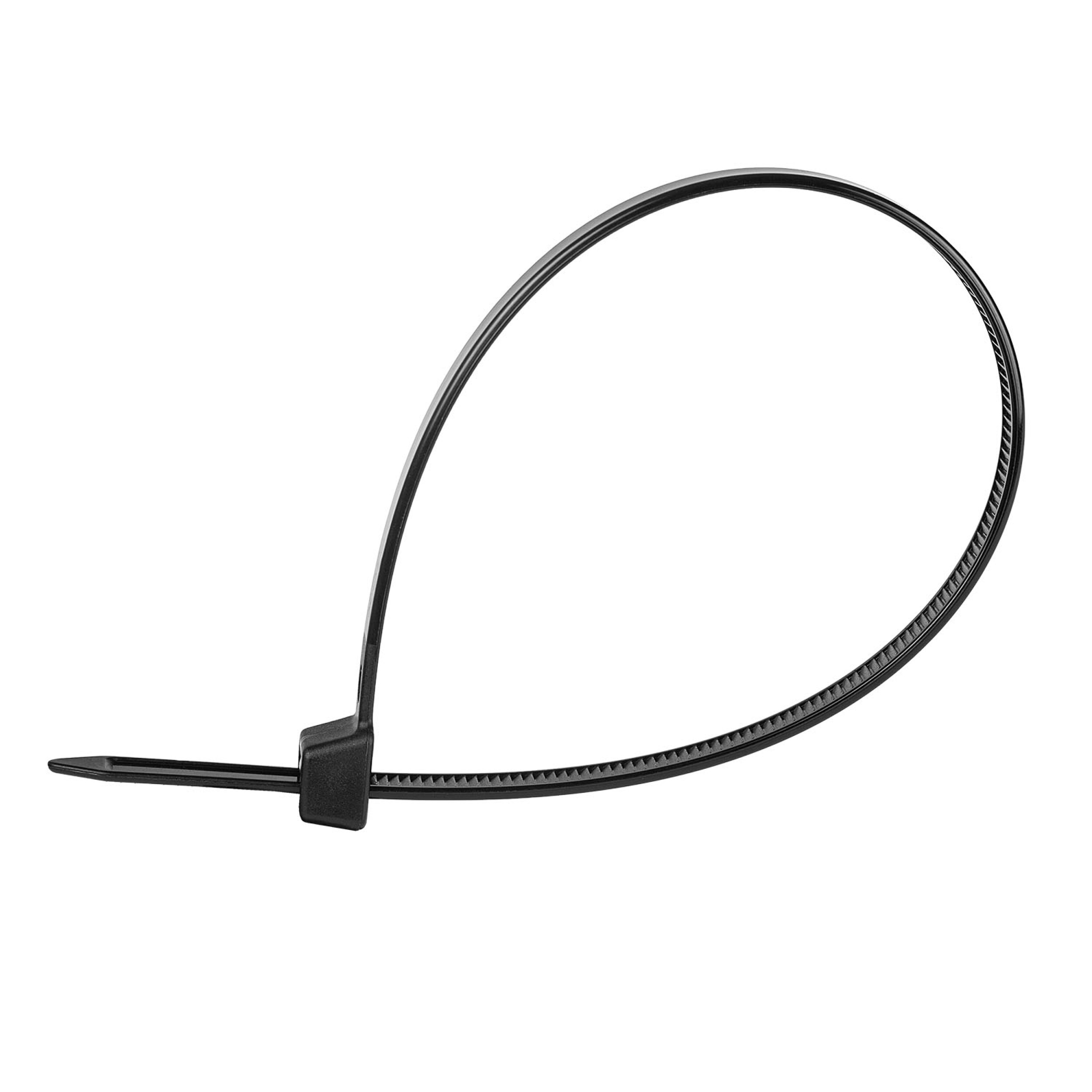 Kabelbinder 50 Stück schwarz | alca® Kabel Fix 4,8*250mm
